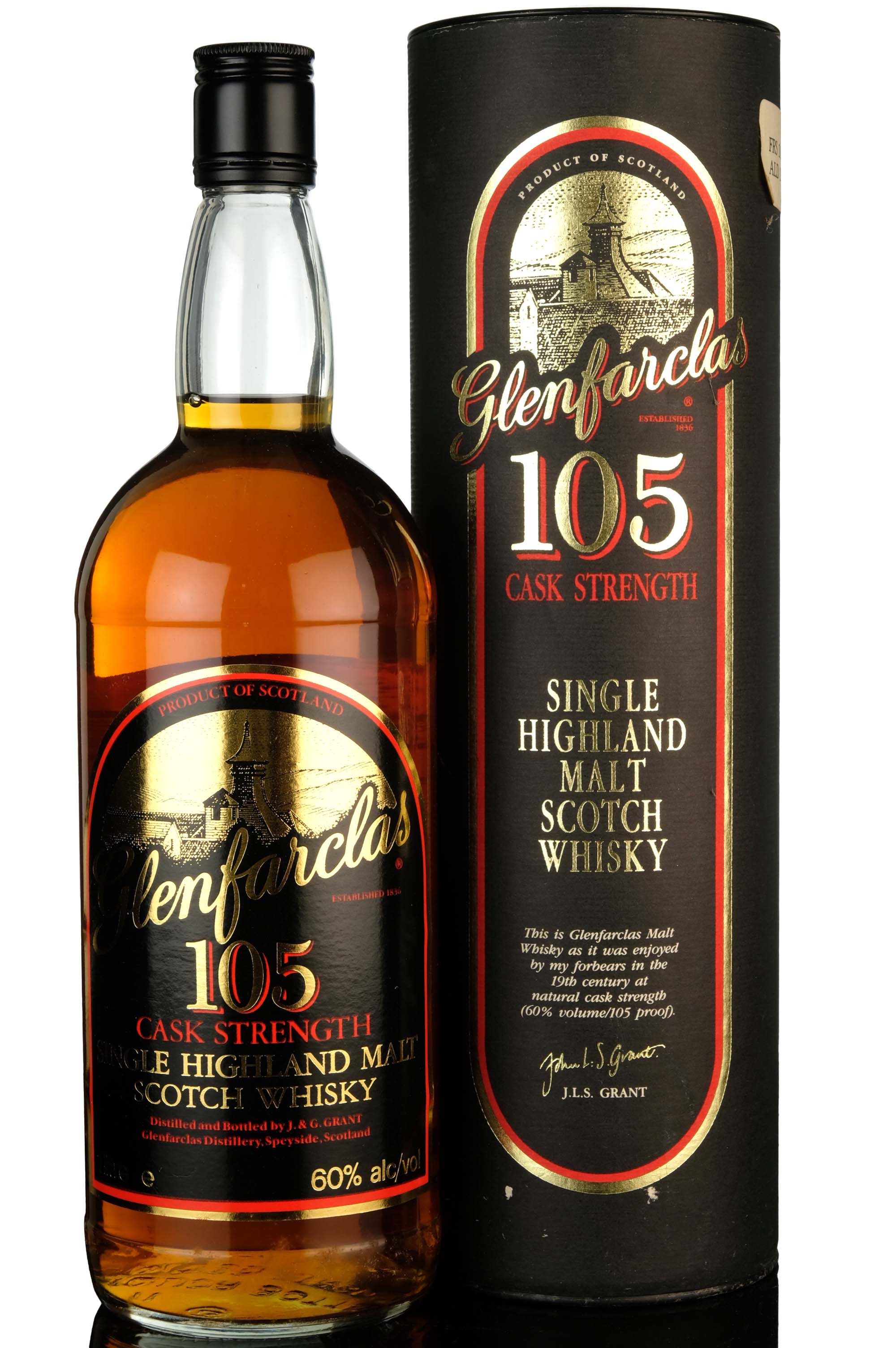 Glenfarclas 105 Cask Strength - 1990s - 1 Litre