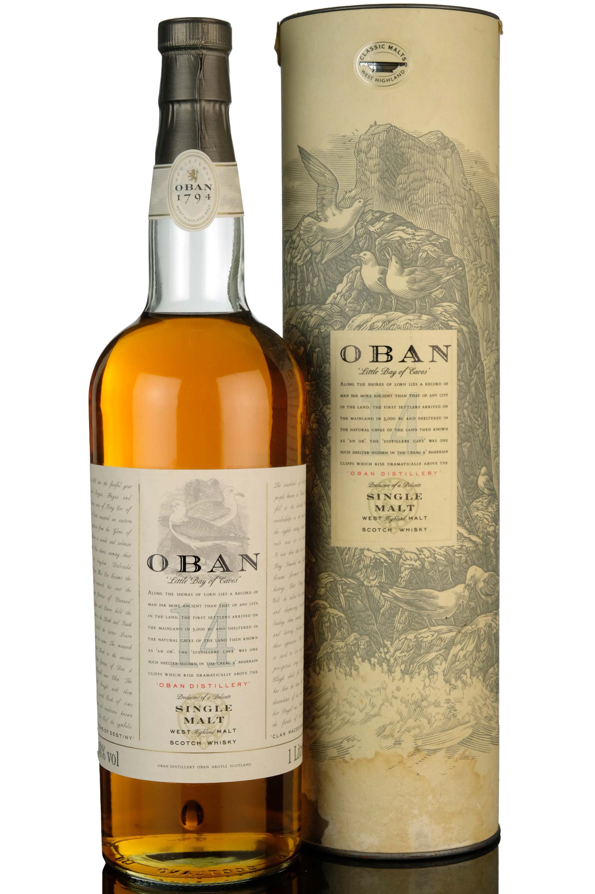 Oban 14 Year Old - 1990s - 1 Litre