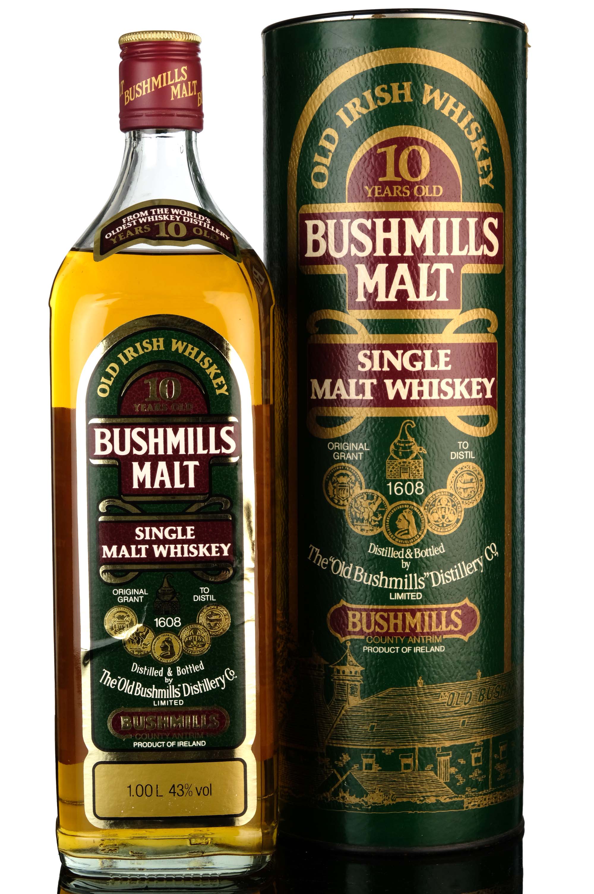Bushmills Malt 10 Year Old - 1 Litre