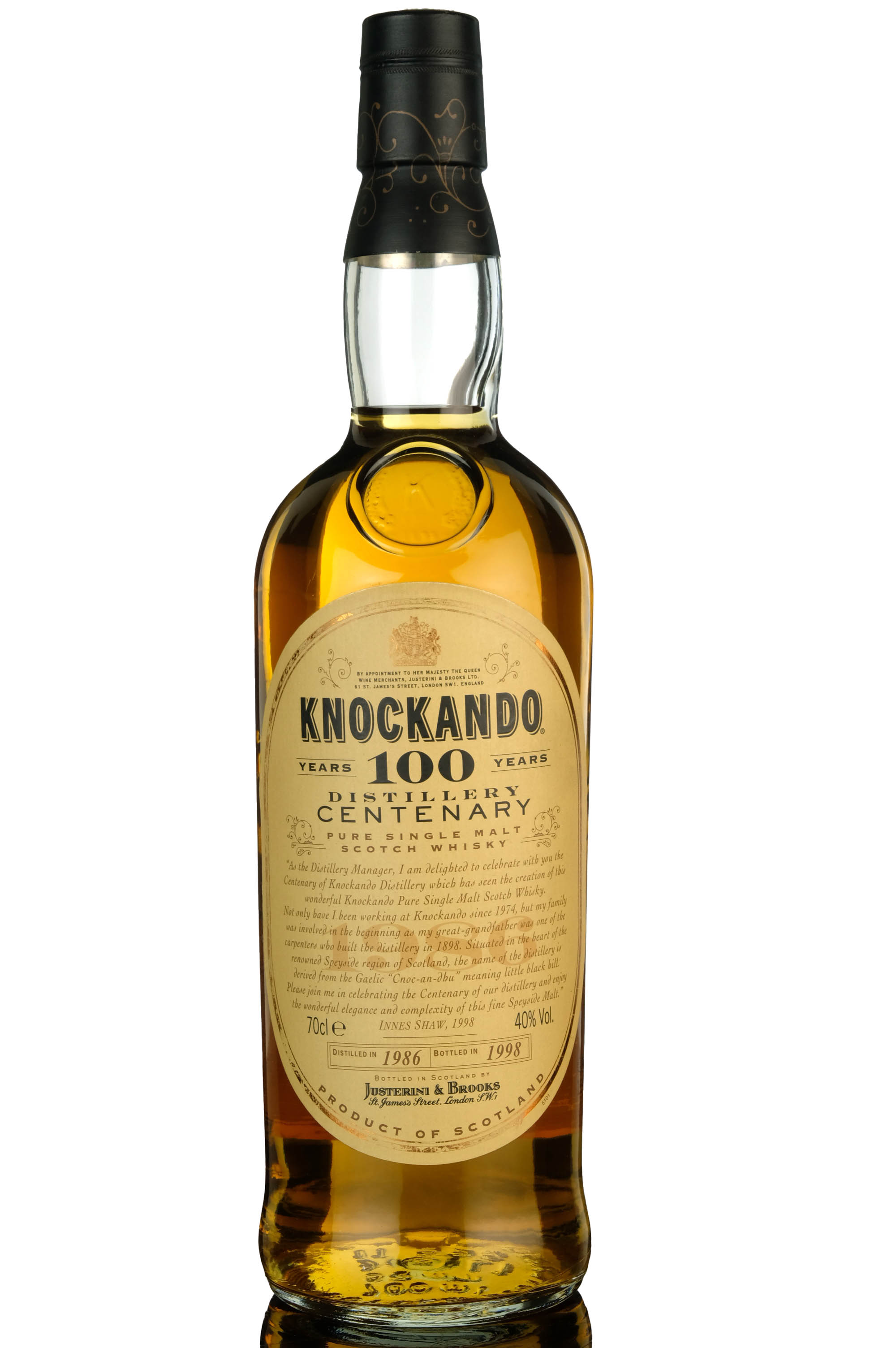 Knockando 1986-1998 - Centenary 1898-1998