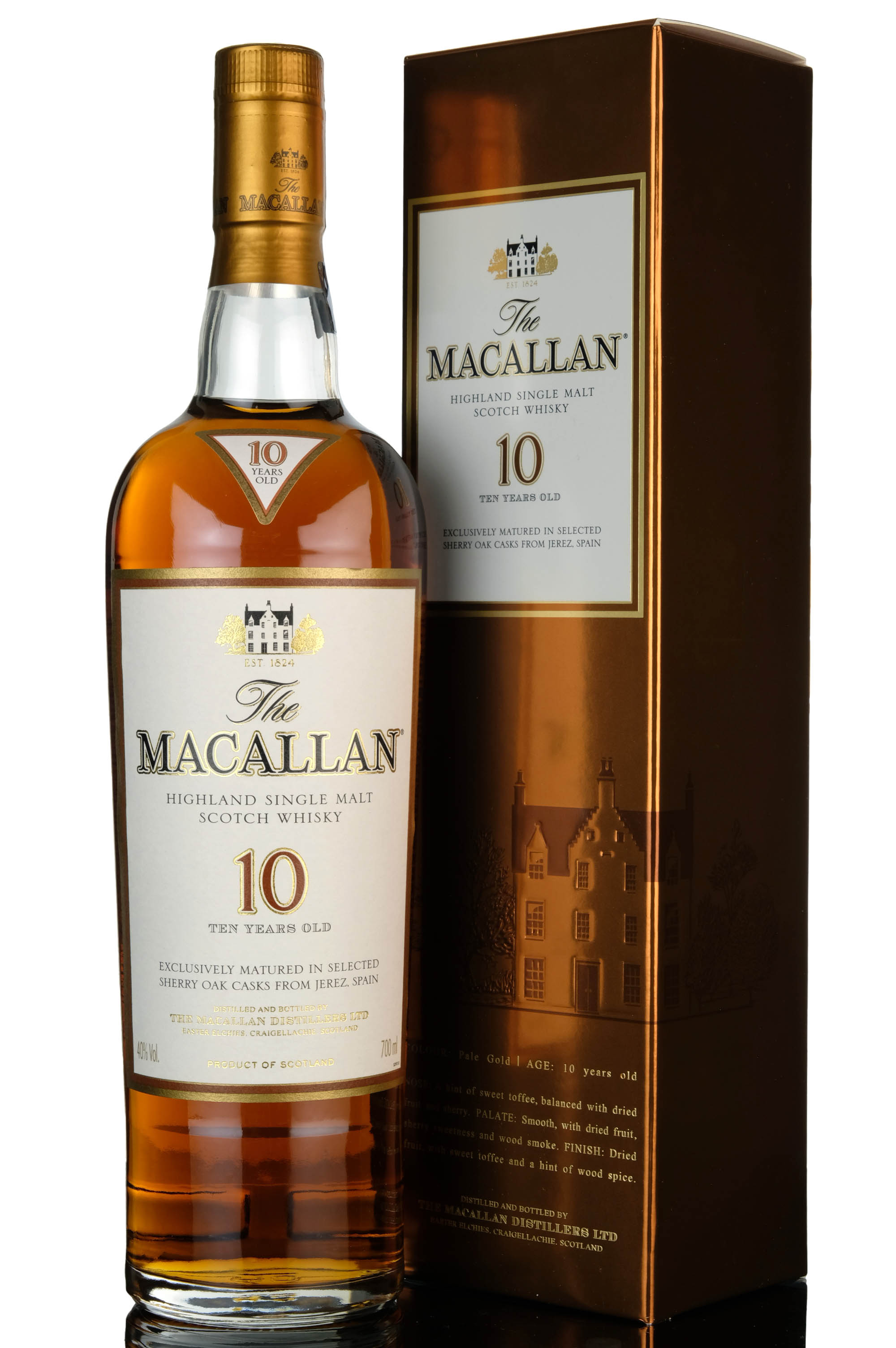 Macallan 10 Year Old - Sherry Cask - Mid 2000s