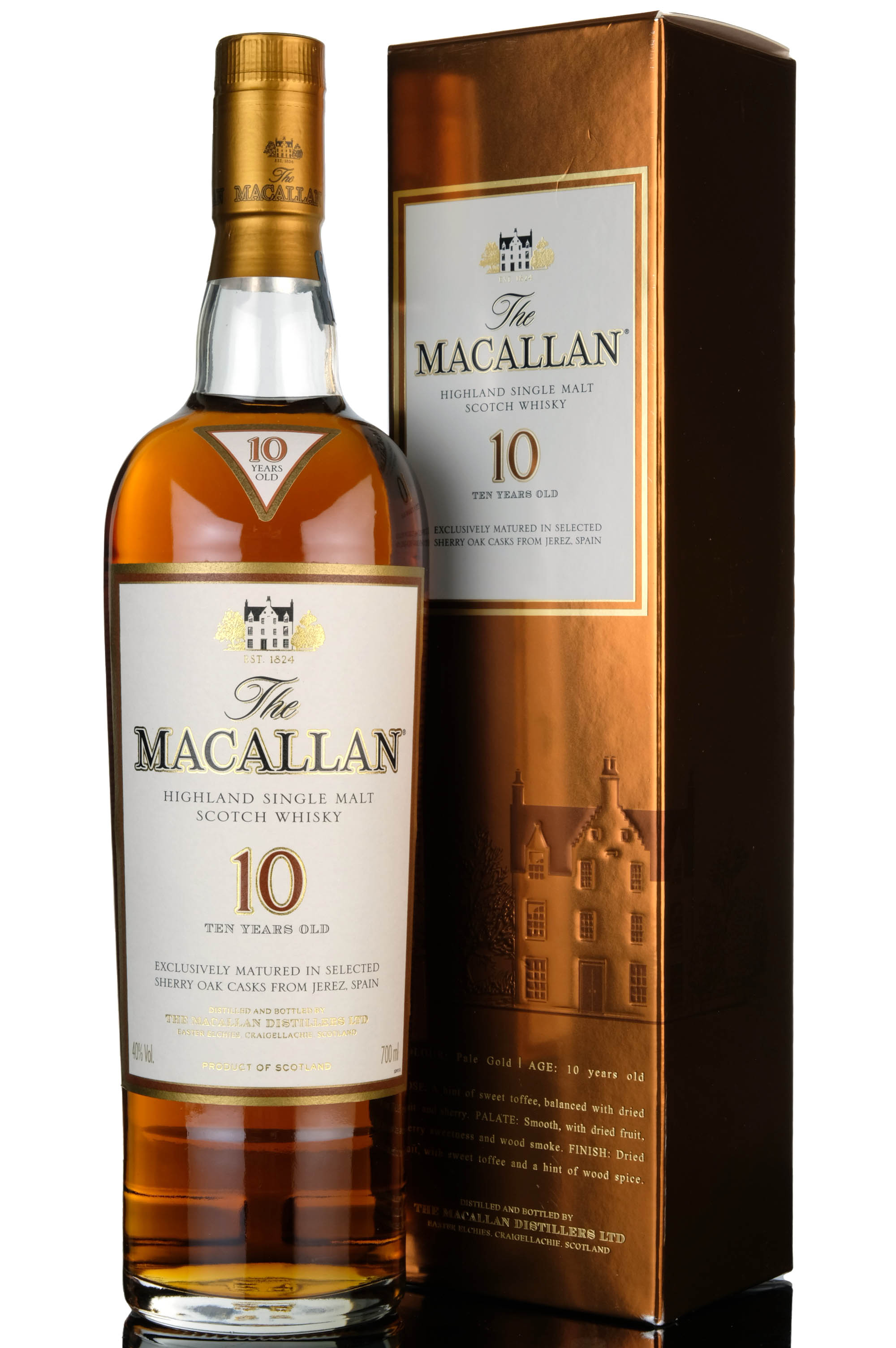 Macallan 10 Year Old - Sherry Cask - Mid 2000s