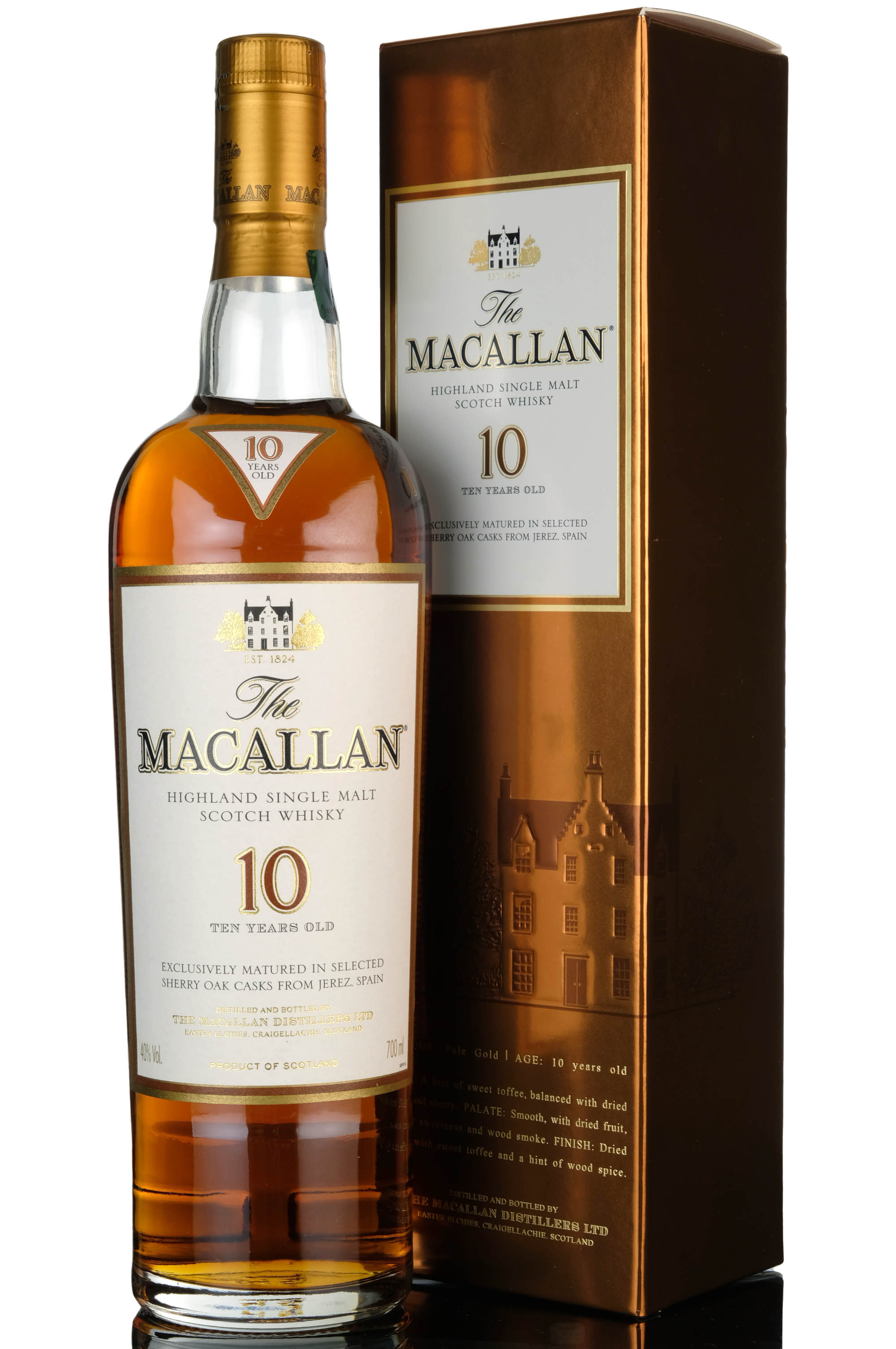 Macallan 10 Year Old - Sherry Cask - Mid 2000s