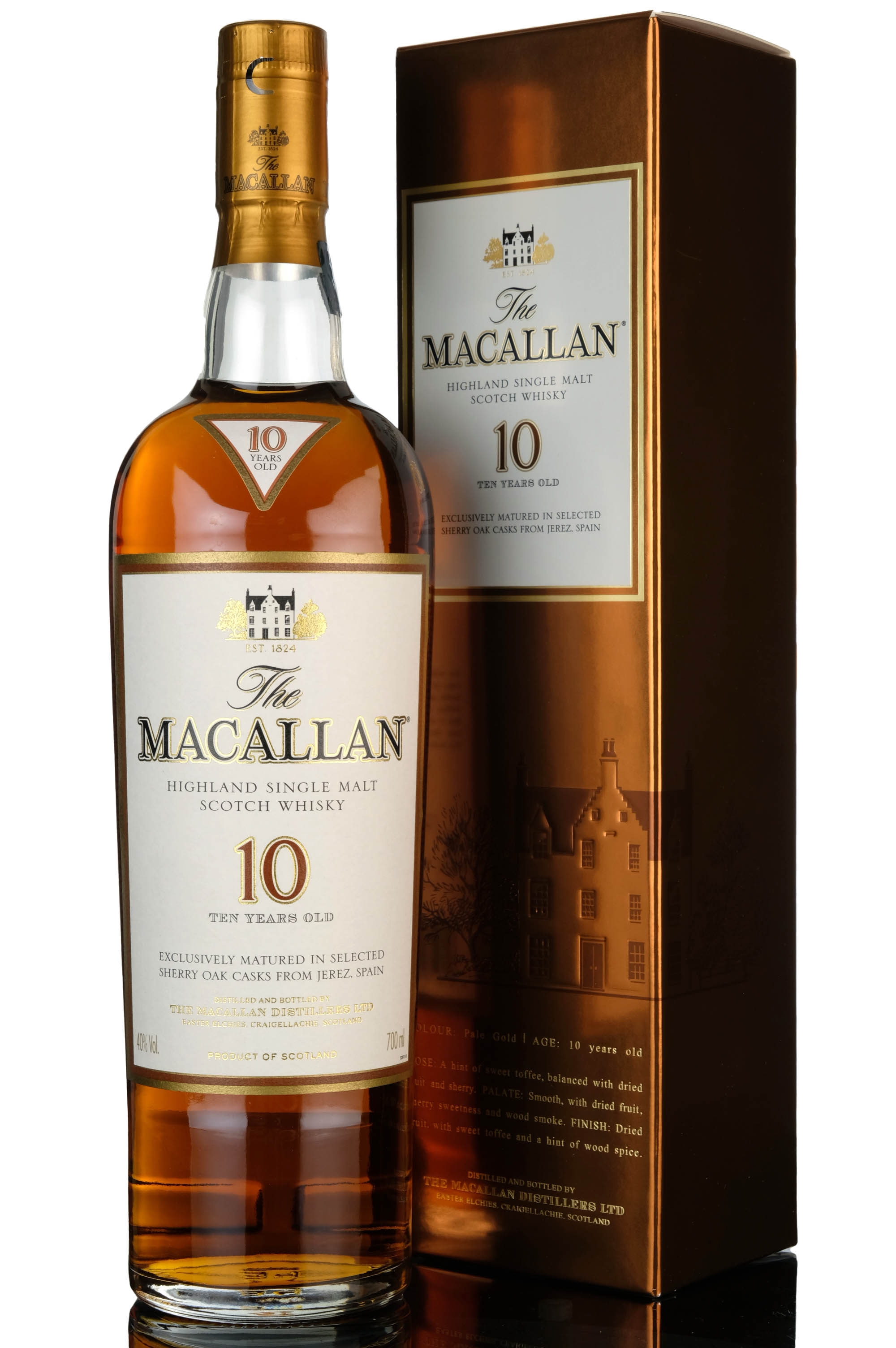 Macallan 10 Year Old - Sherry Cask - Mid 2000s