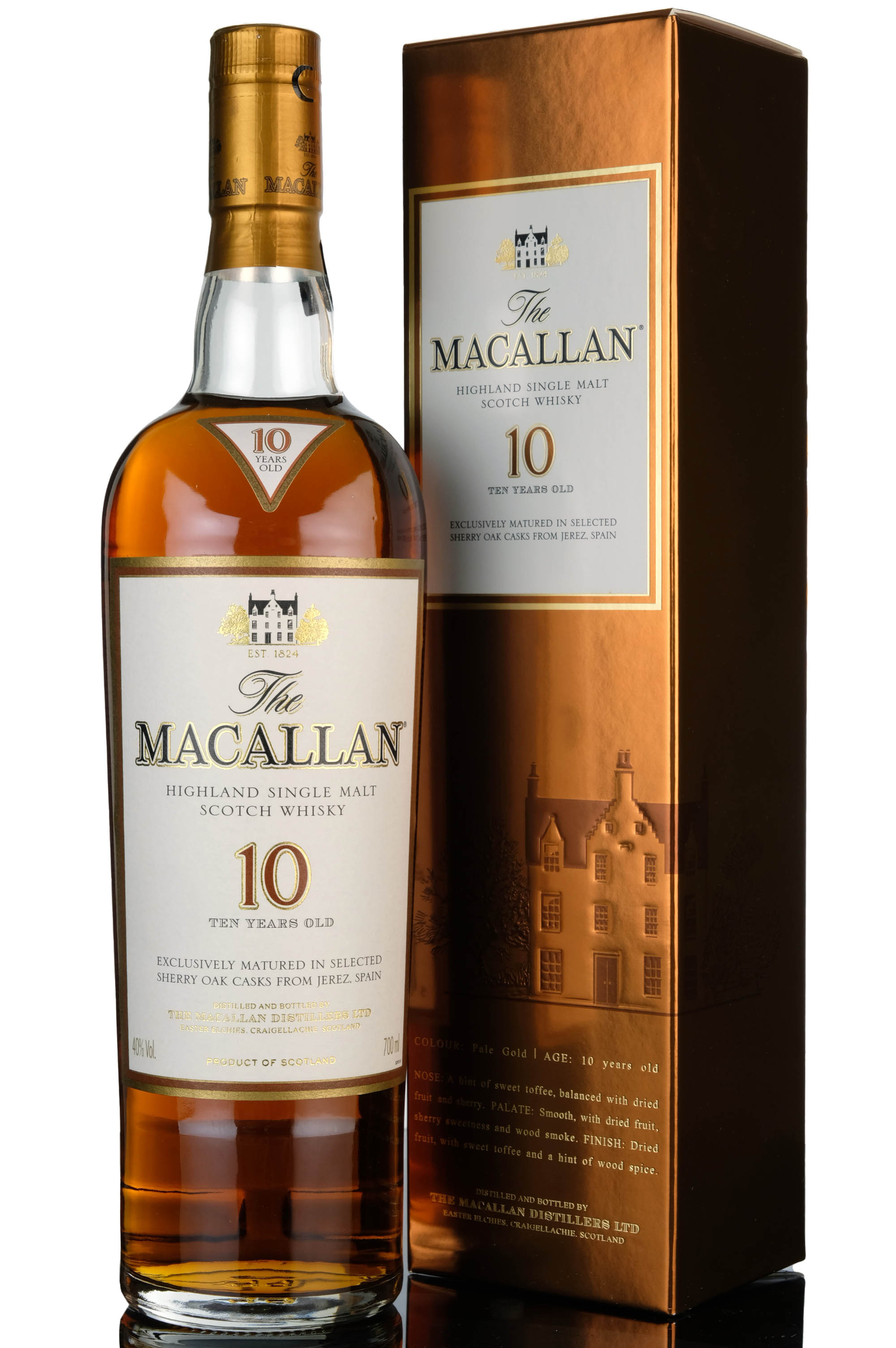 Macallan 10 Year Old - Sherry Cask - Mid 2000s