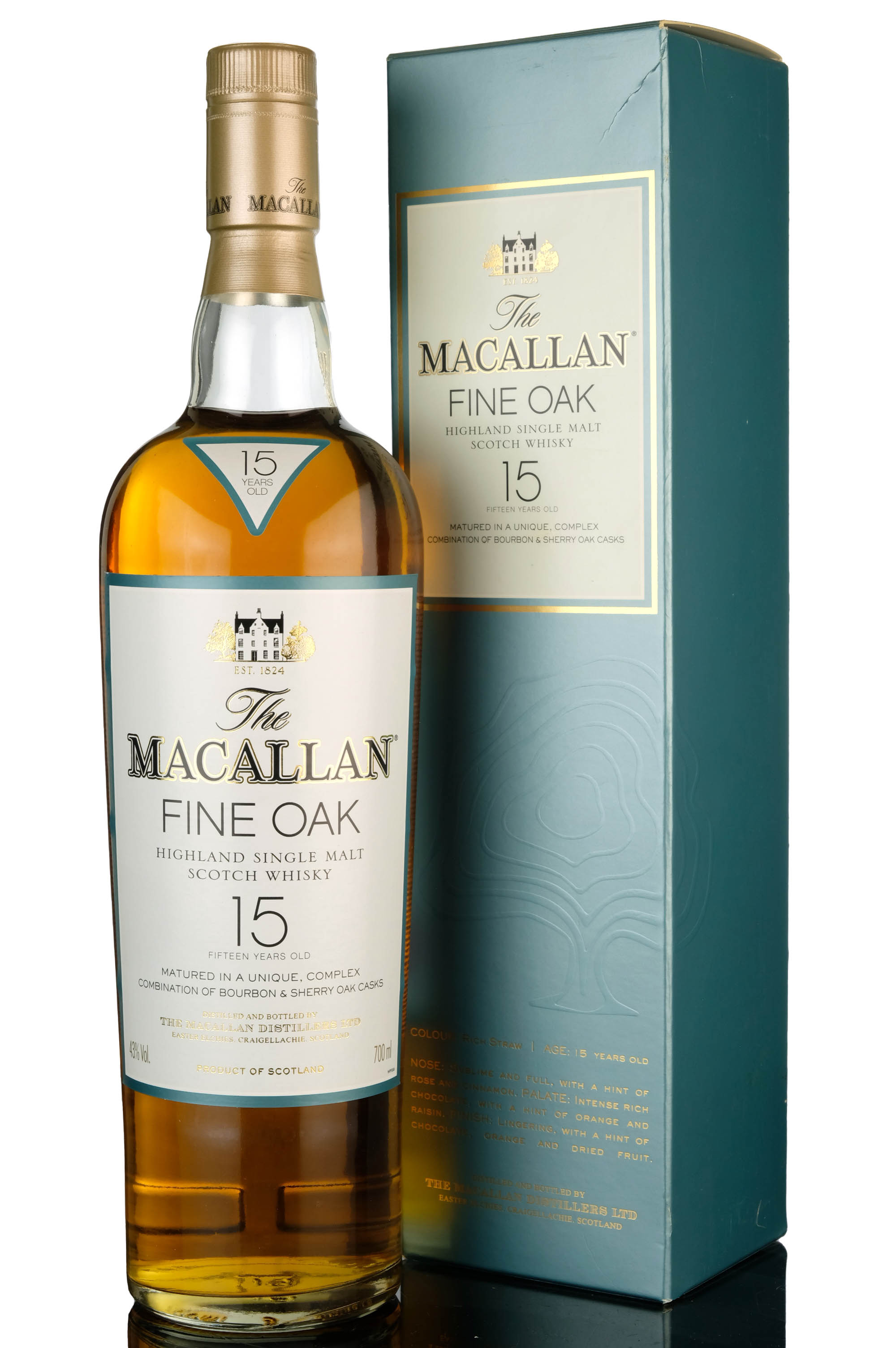 Macallan 15 Year Old - Fine Oak - Mid 2000s