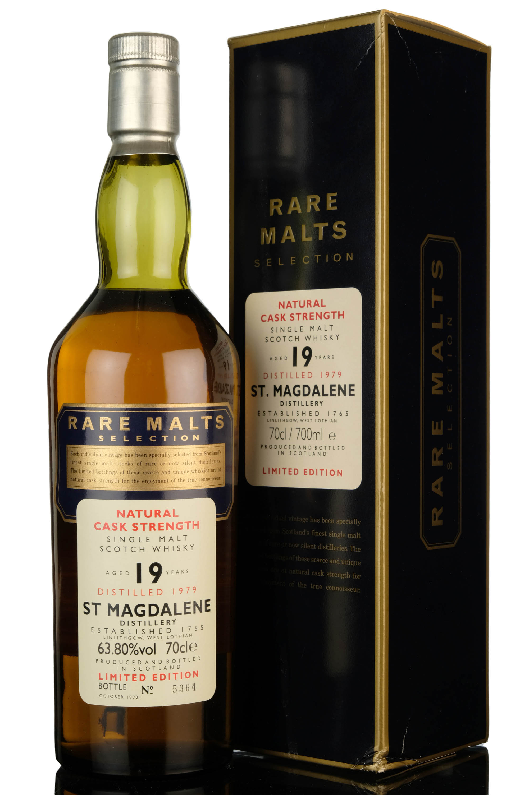 St Magdalene 1979-1998 - 19 Year Old - Rare Malts 63.80%