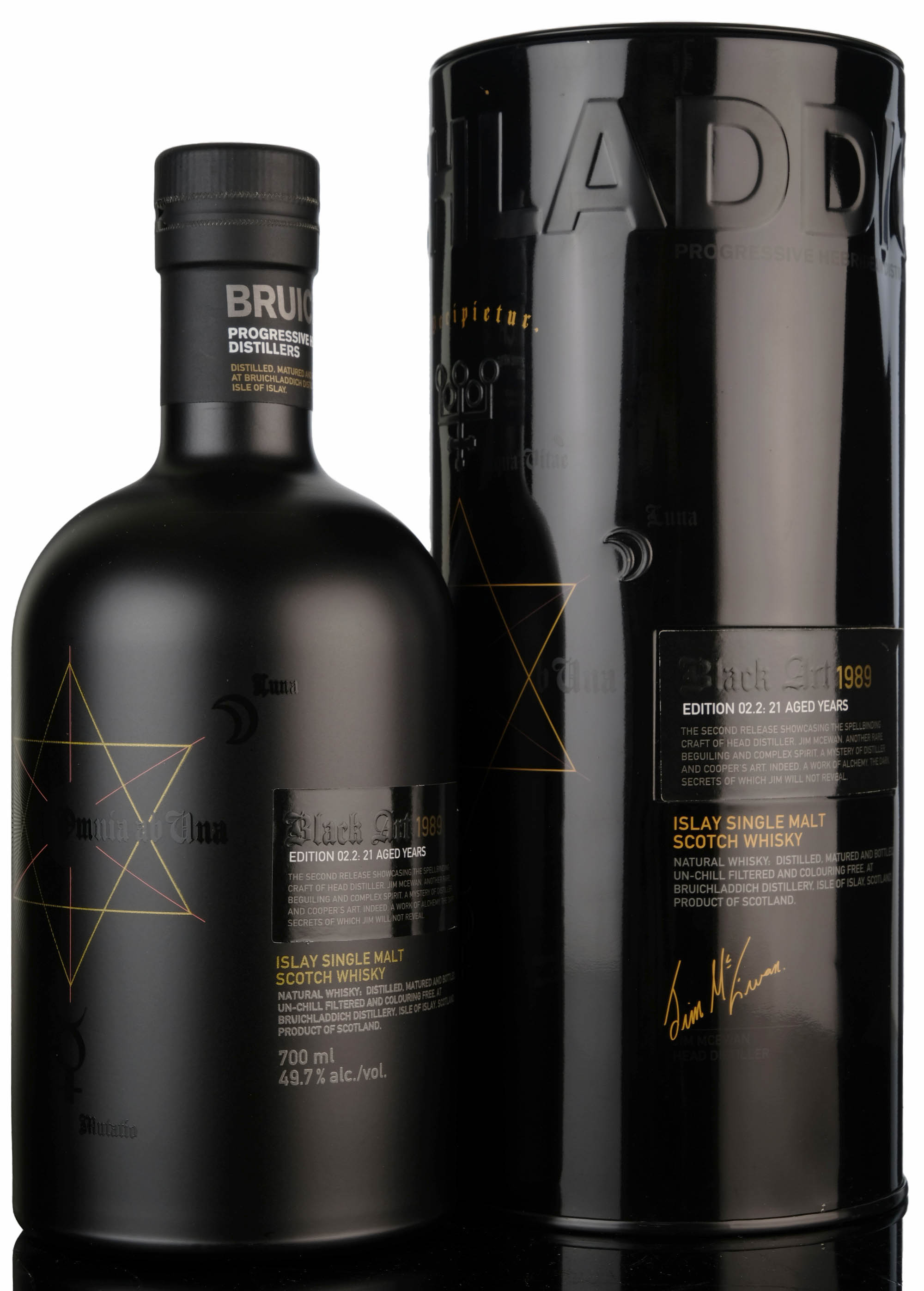 Bruichladdich 1989-2010 - 21 Year Old - Black Art Edition 02.2