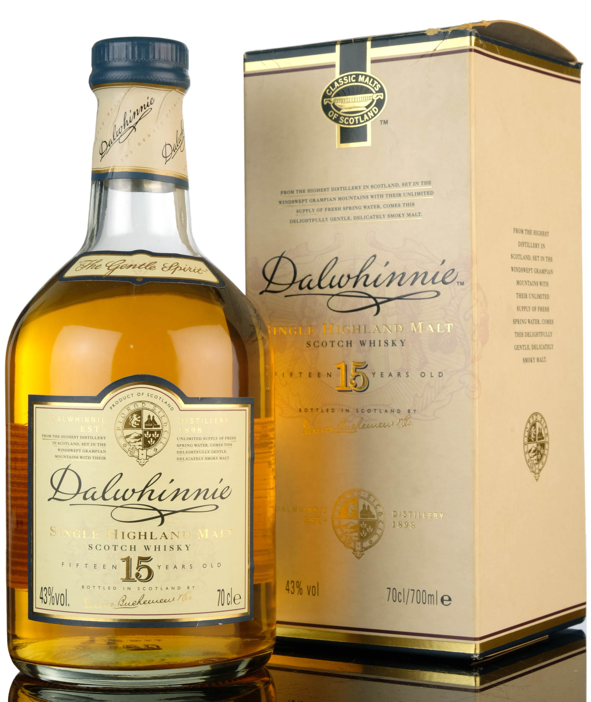 Dalwhinnie 15 Year Old - Early 2000s