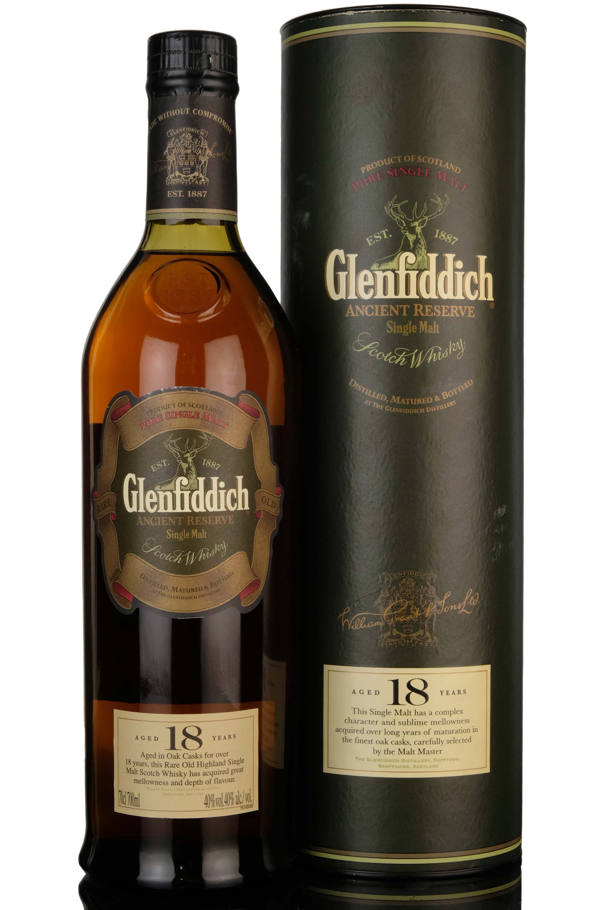 Glenfiddich 18 Year Old - Ancient Reserve - 2000s