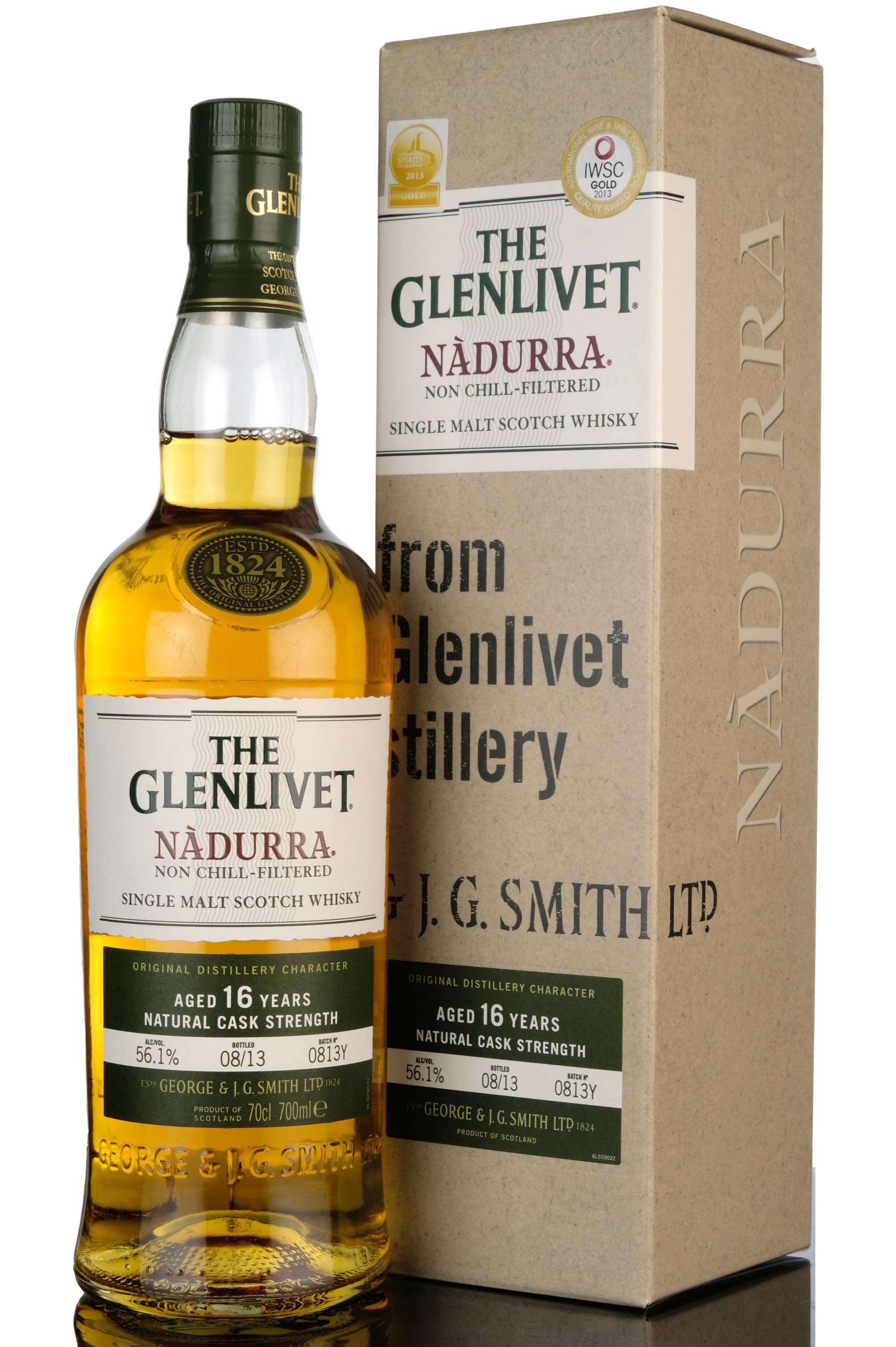 Glenlivet 16 Year Old - Nadurra Batch 0813Y - 2013 Release