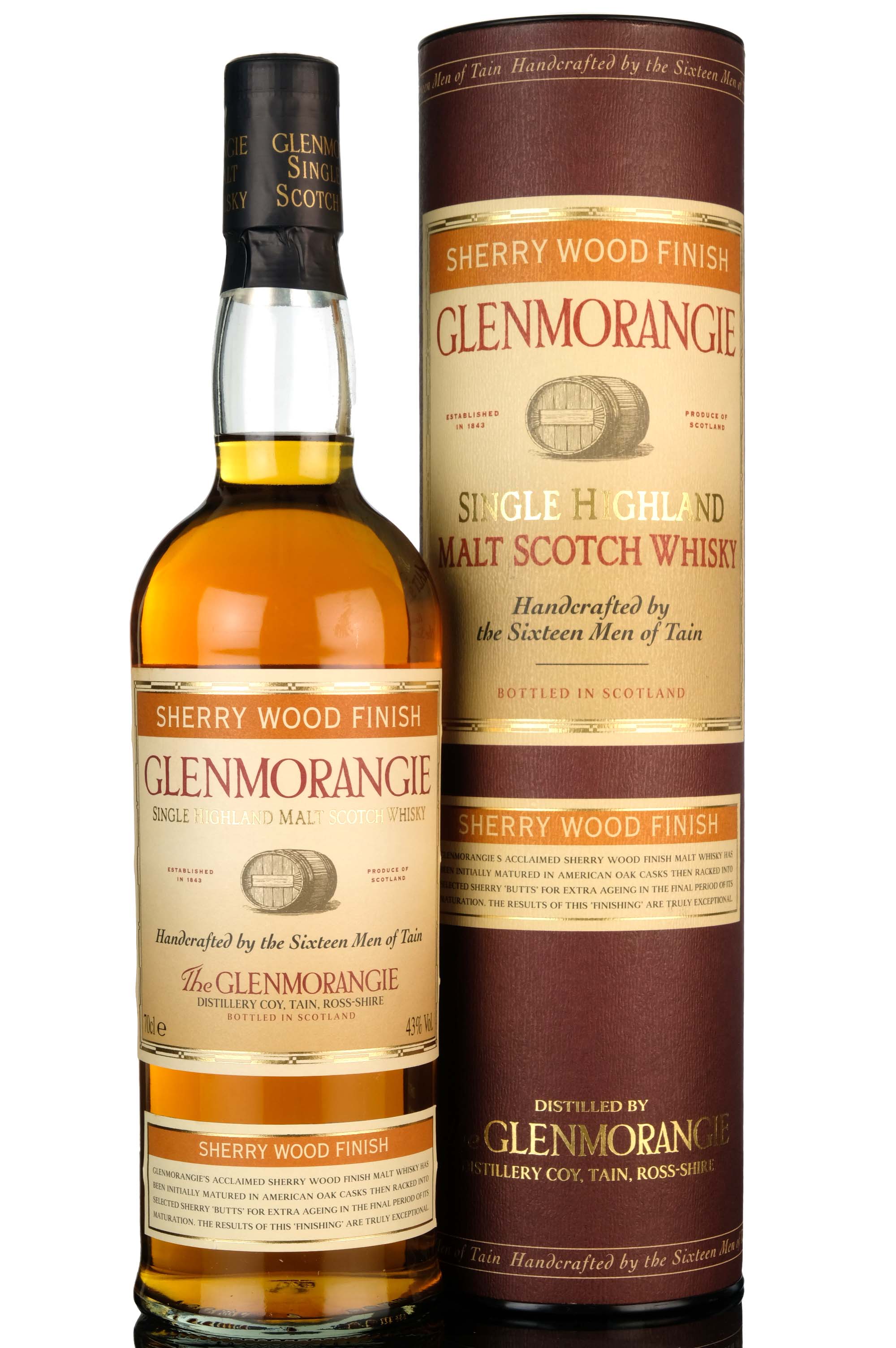 Glenmorangie Sherry Wood Finish - Circa 2000