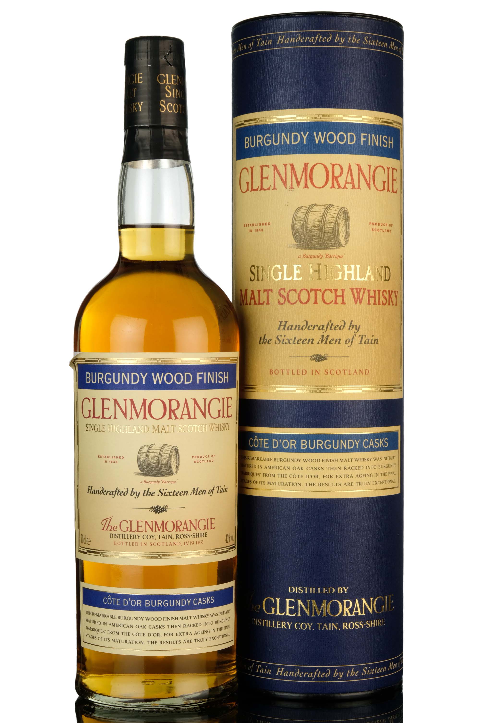 Glenmorangie Burgundy Wood Finish - Circa 2000