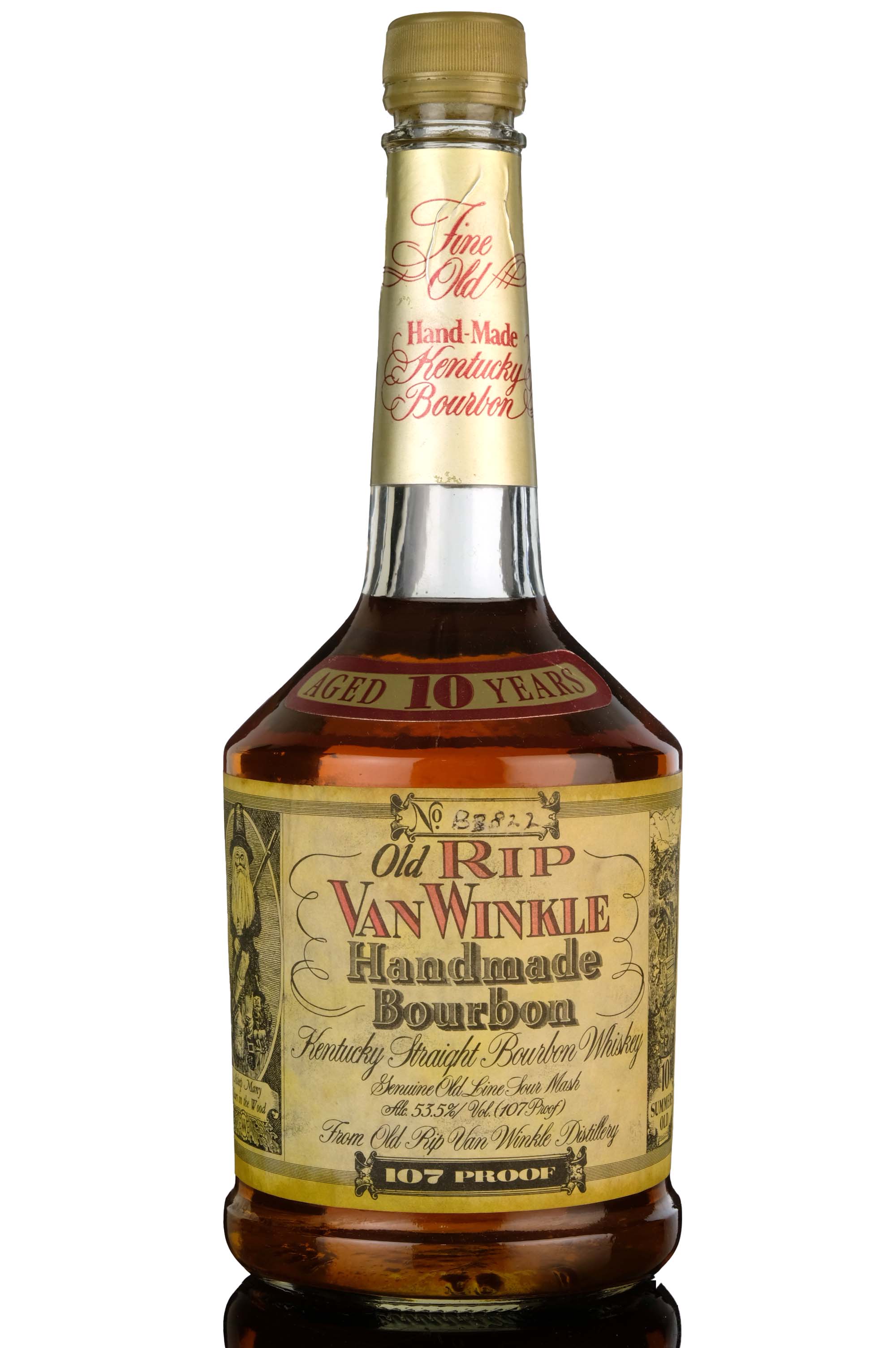 Old Rip Van Winkle 10 Year Old - 1990s - 107 Proof