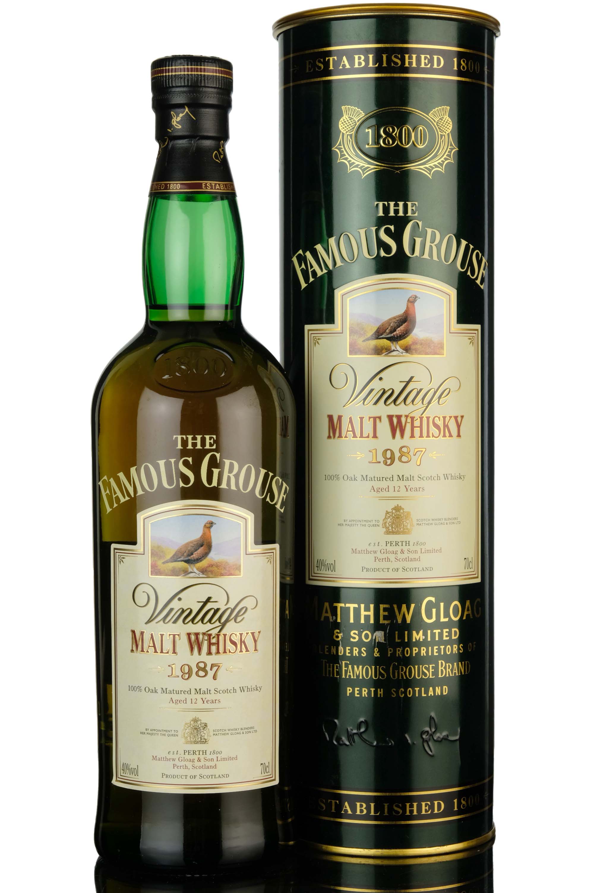 Famous Grouse 1987 - 12 Year Old