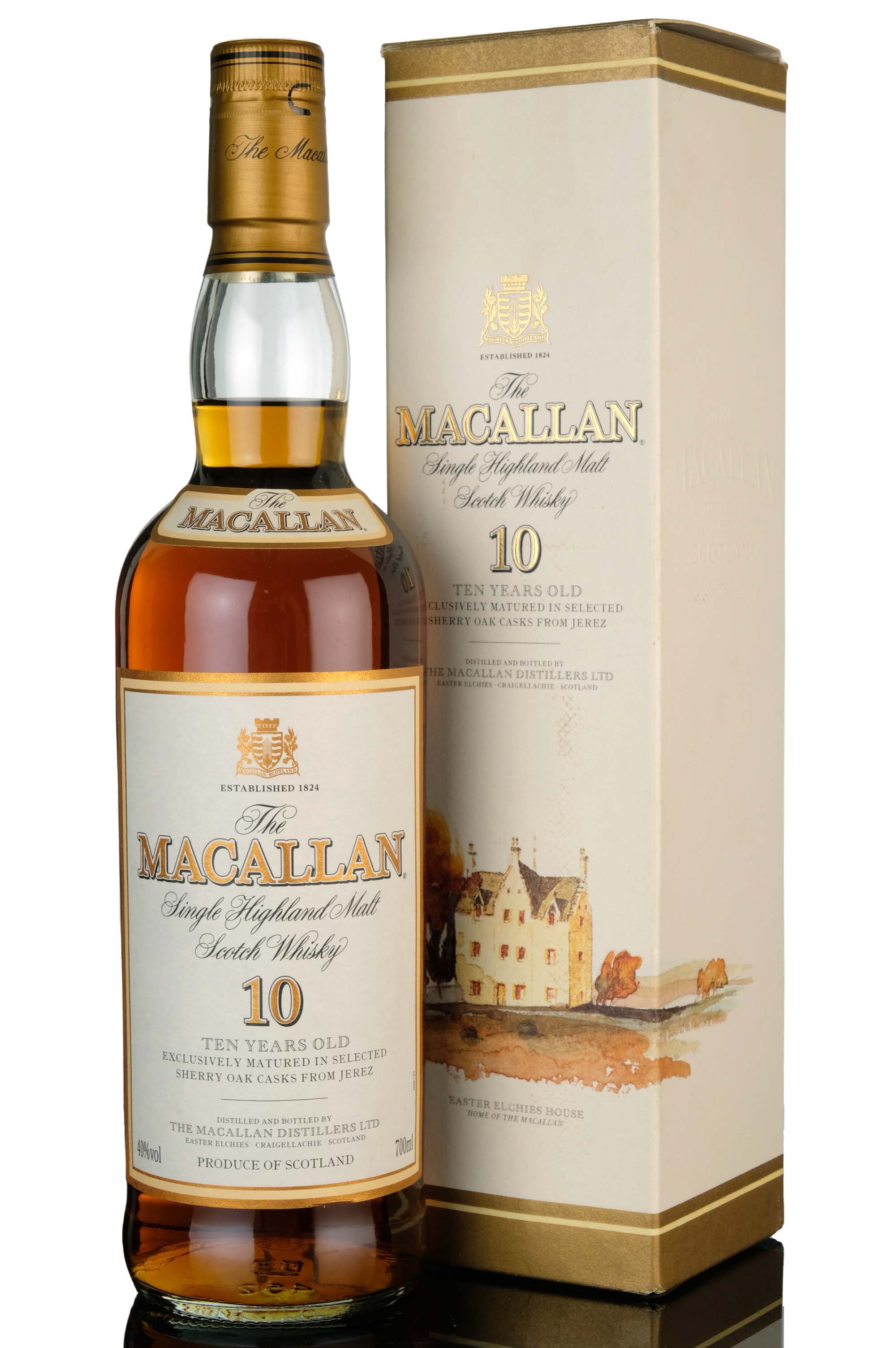 Macallan 10 Year Old - Sherry Cask - Early 2000s