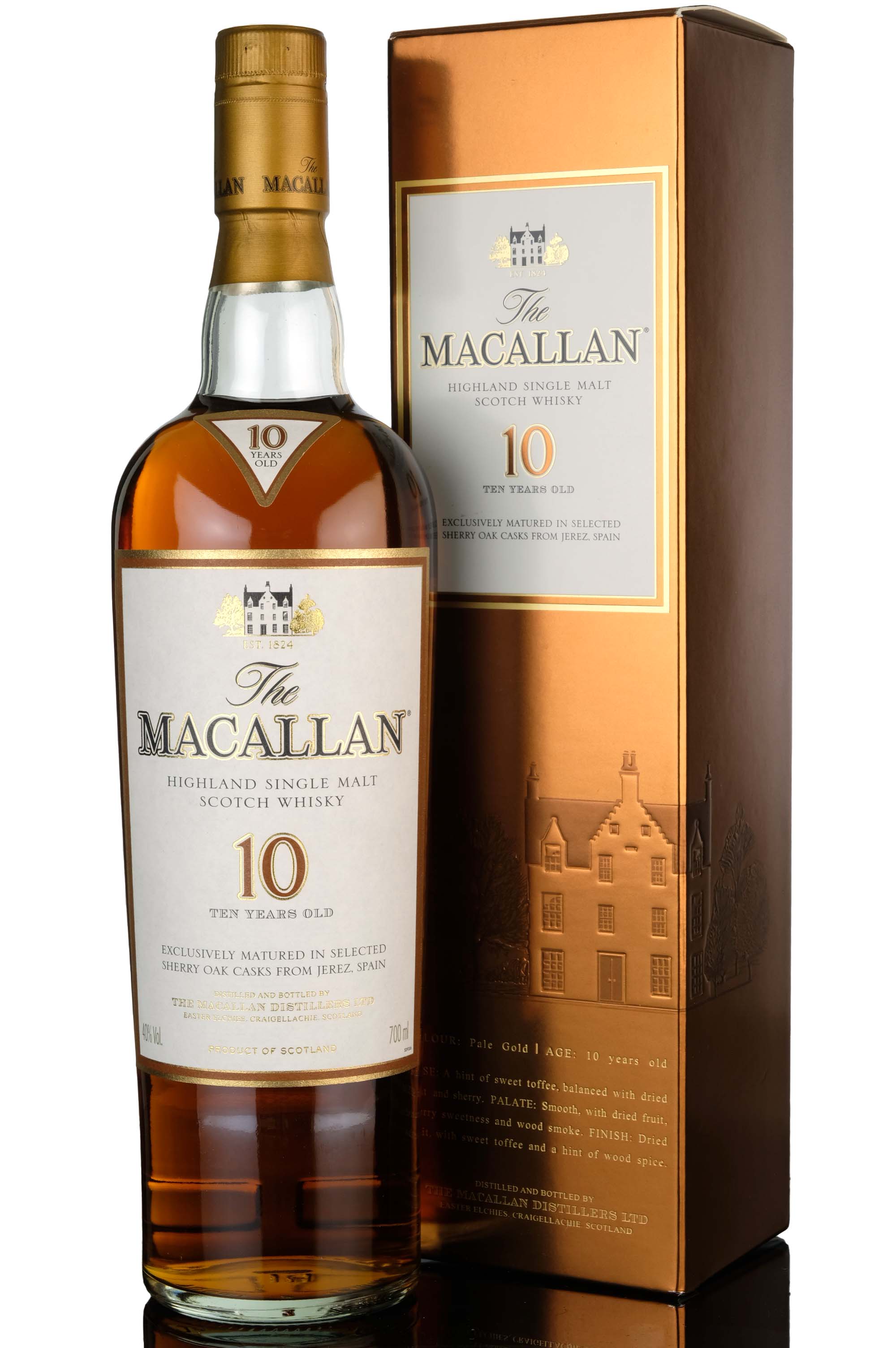 Macallan 10 Year Old - Sherry Cask - Mid 2000s