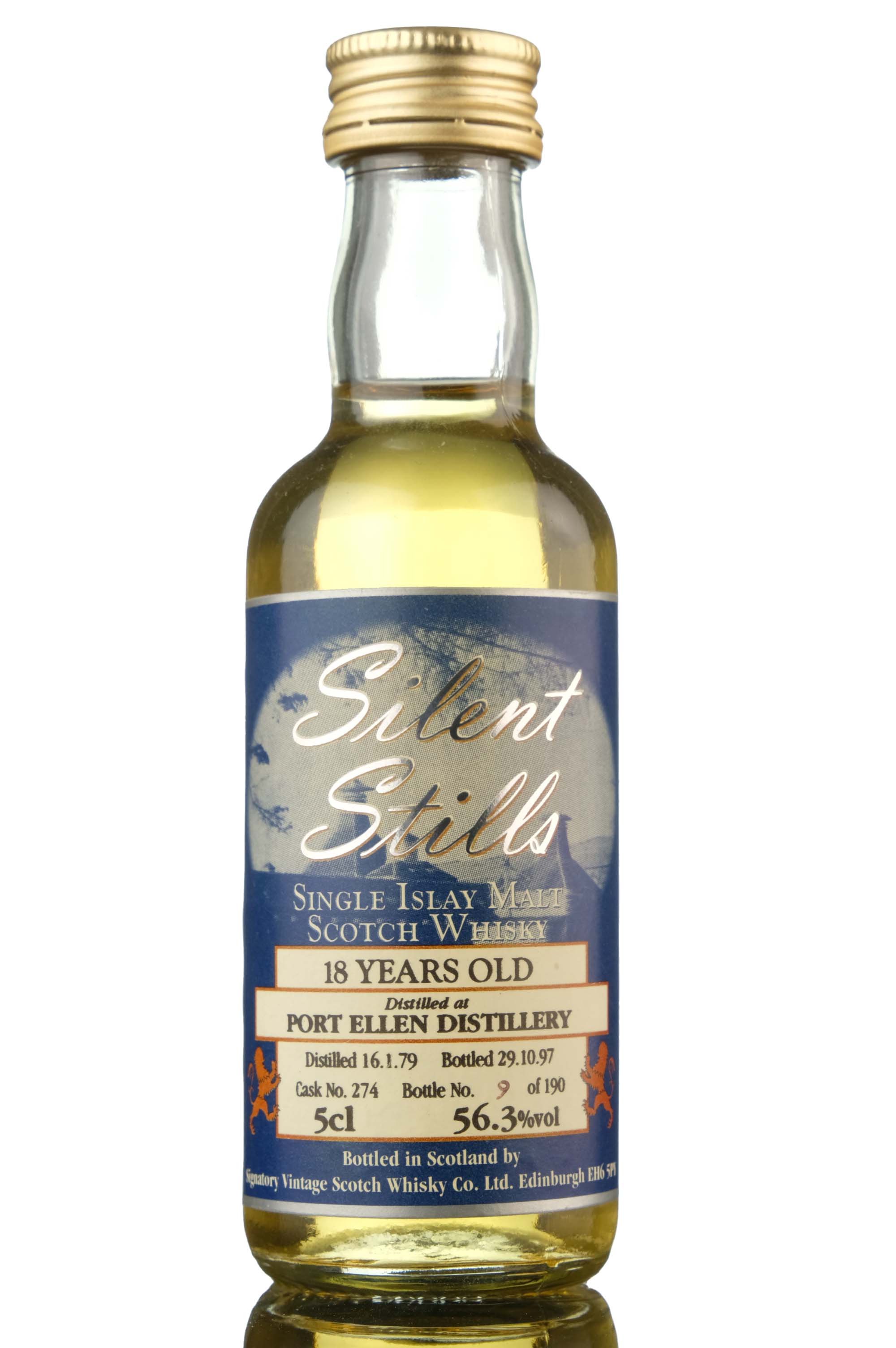 Port Ellen 1979-1997 - 18 Year Old - Signatory Vintage Silent Stills - Single Cask 274 - M