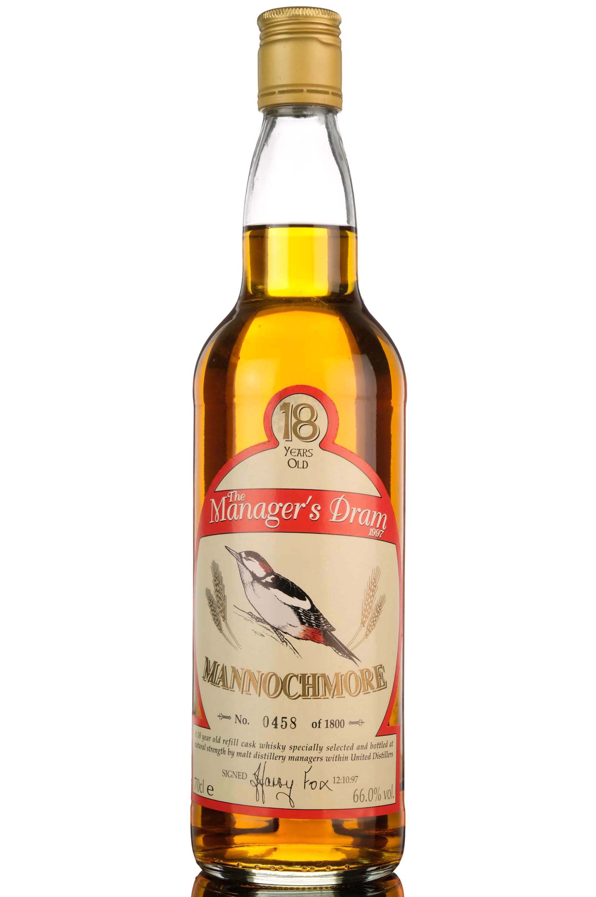 Mannochmore 18 Year Old - Managers Dram 1997