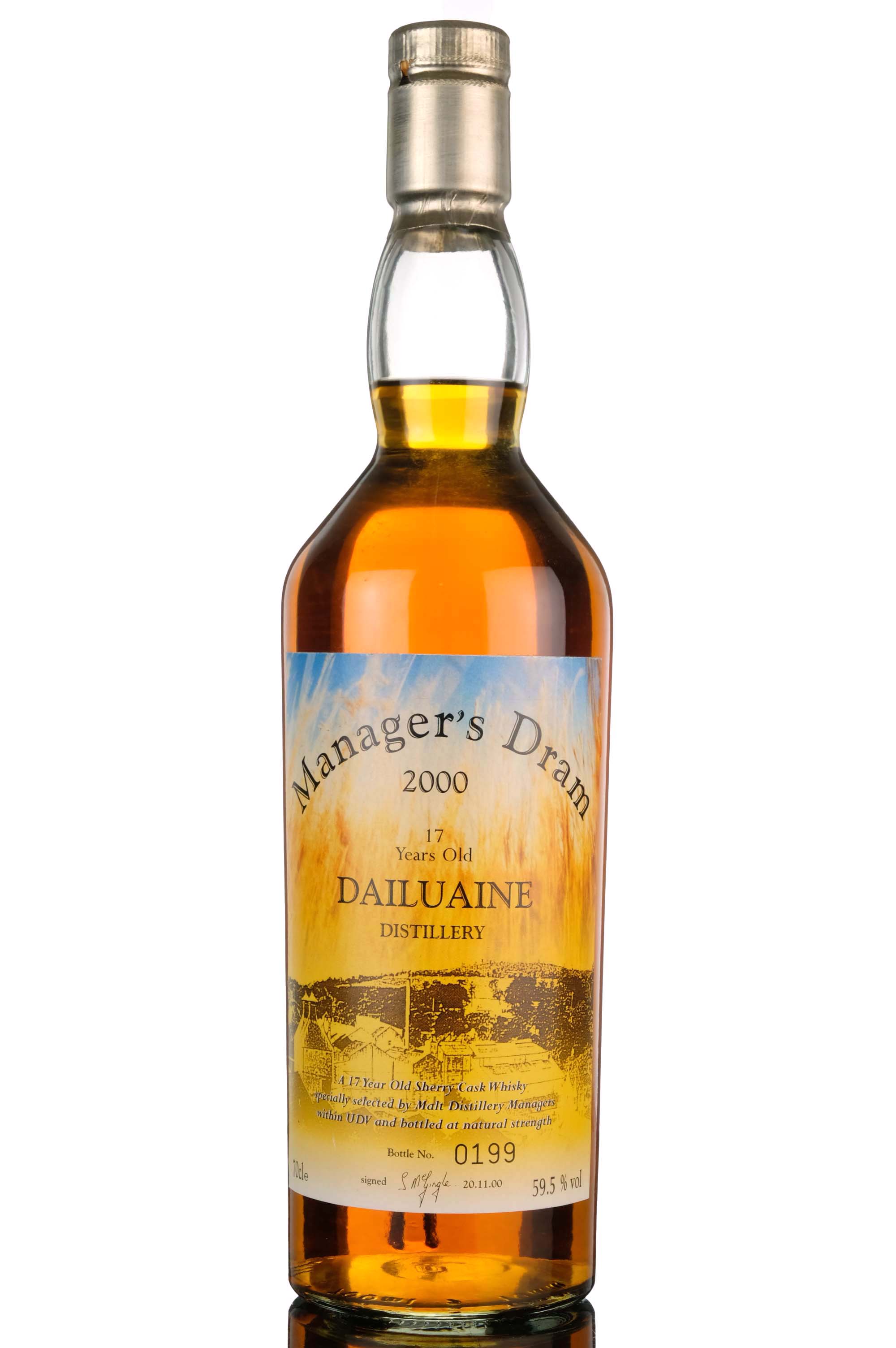 Dailuaine 17 Year Old - Managers Dram 2000