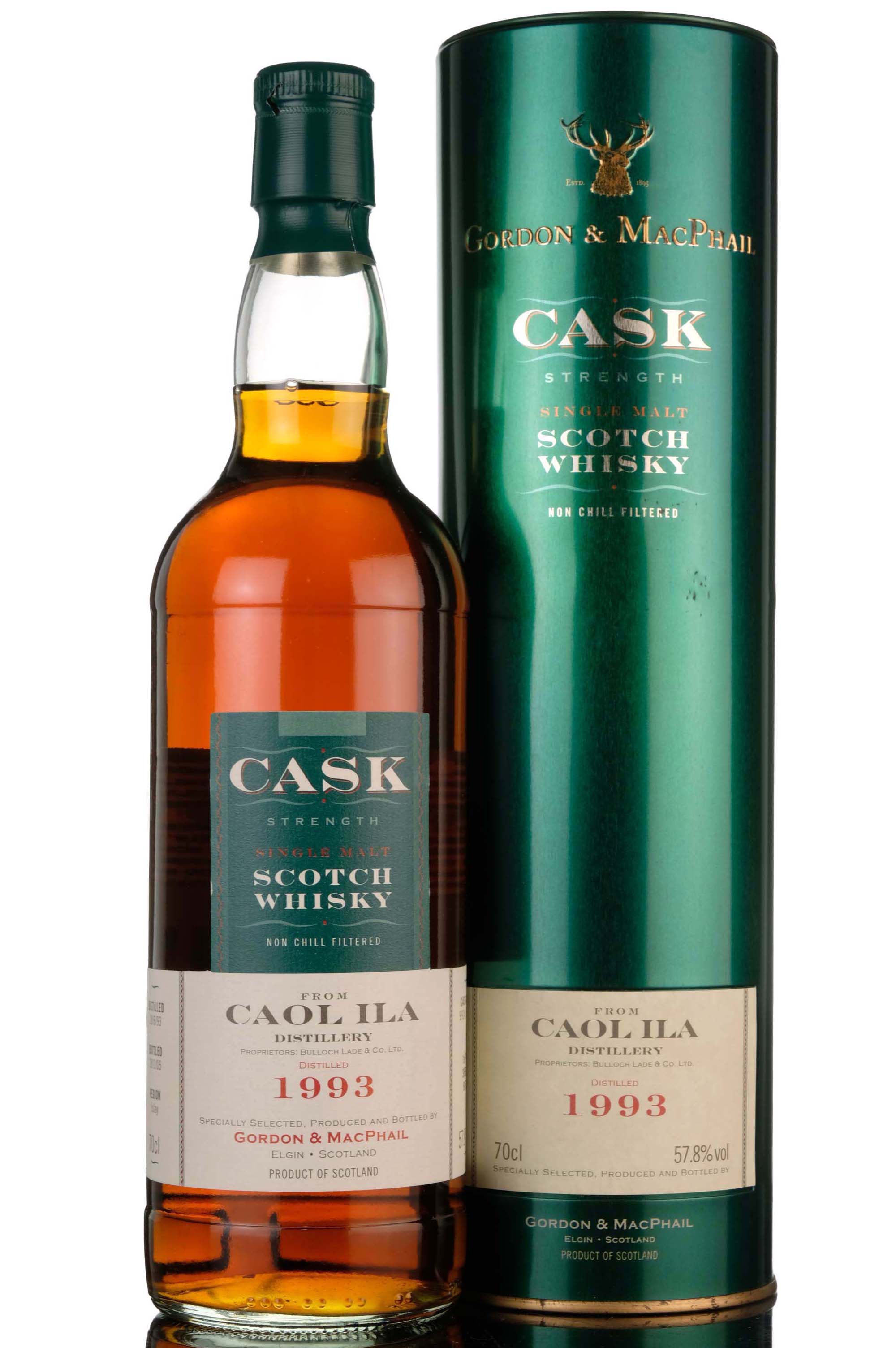 Caol Ila 1993-2005 - 11 Year Old - Gordon & MacPhail - Cask Strength - Casks 9924-9926