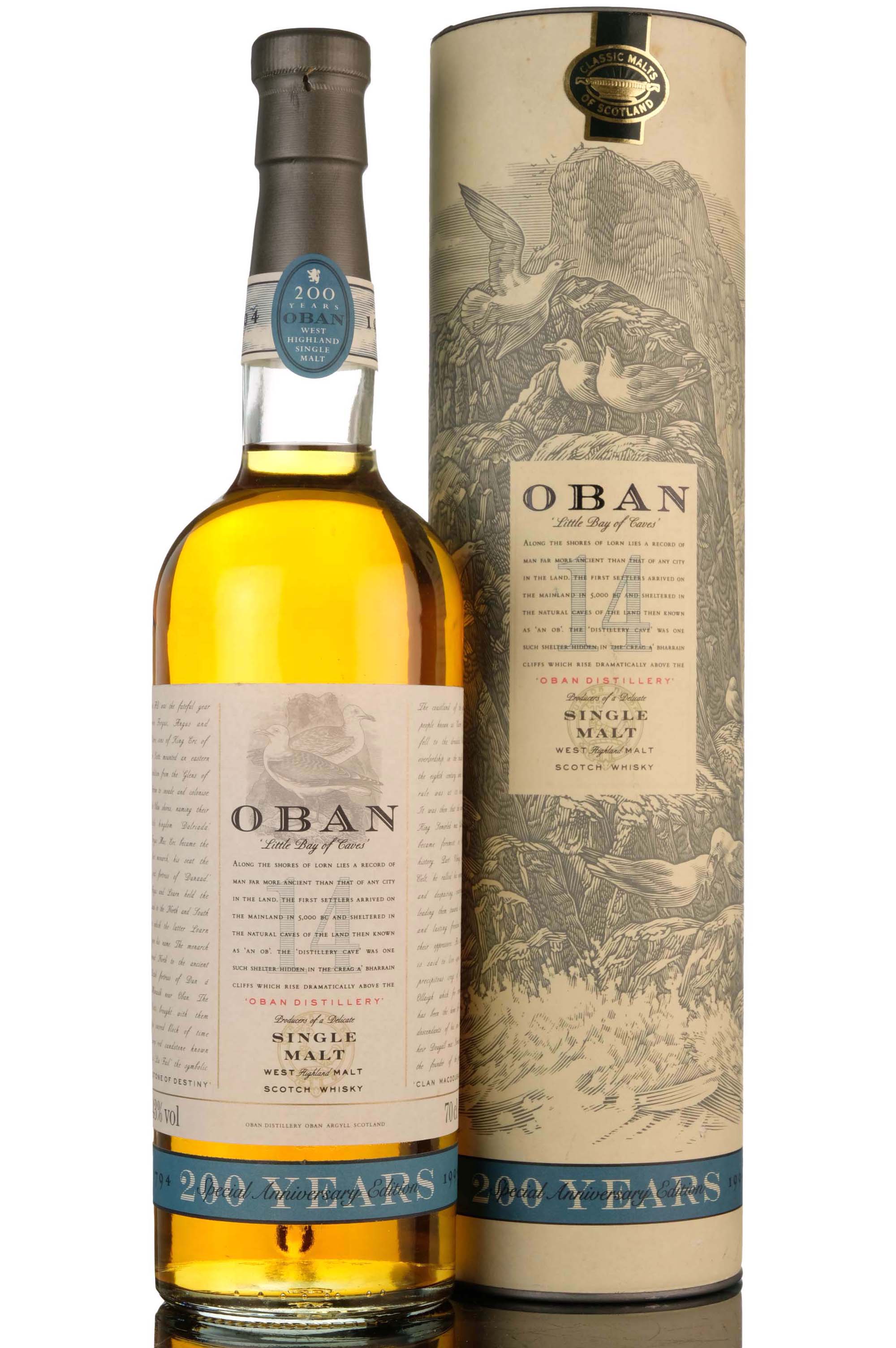 Oban 14 Year Old - 200th Anniversary 1794-1994