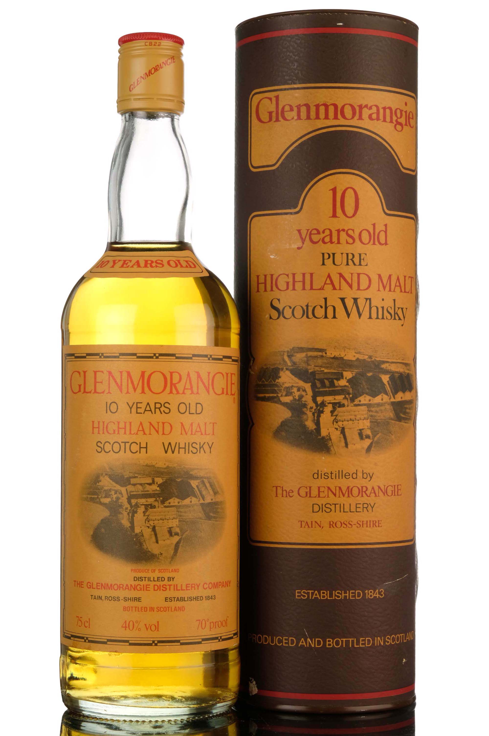 Glenmorangie 10 Year Old - Early 1980s