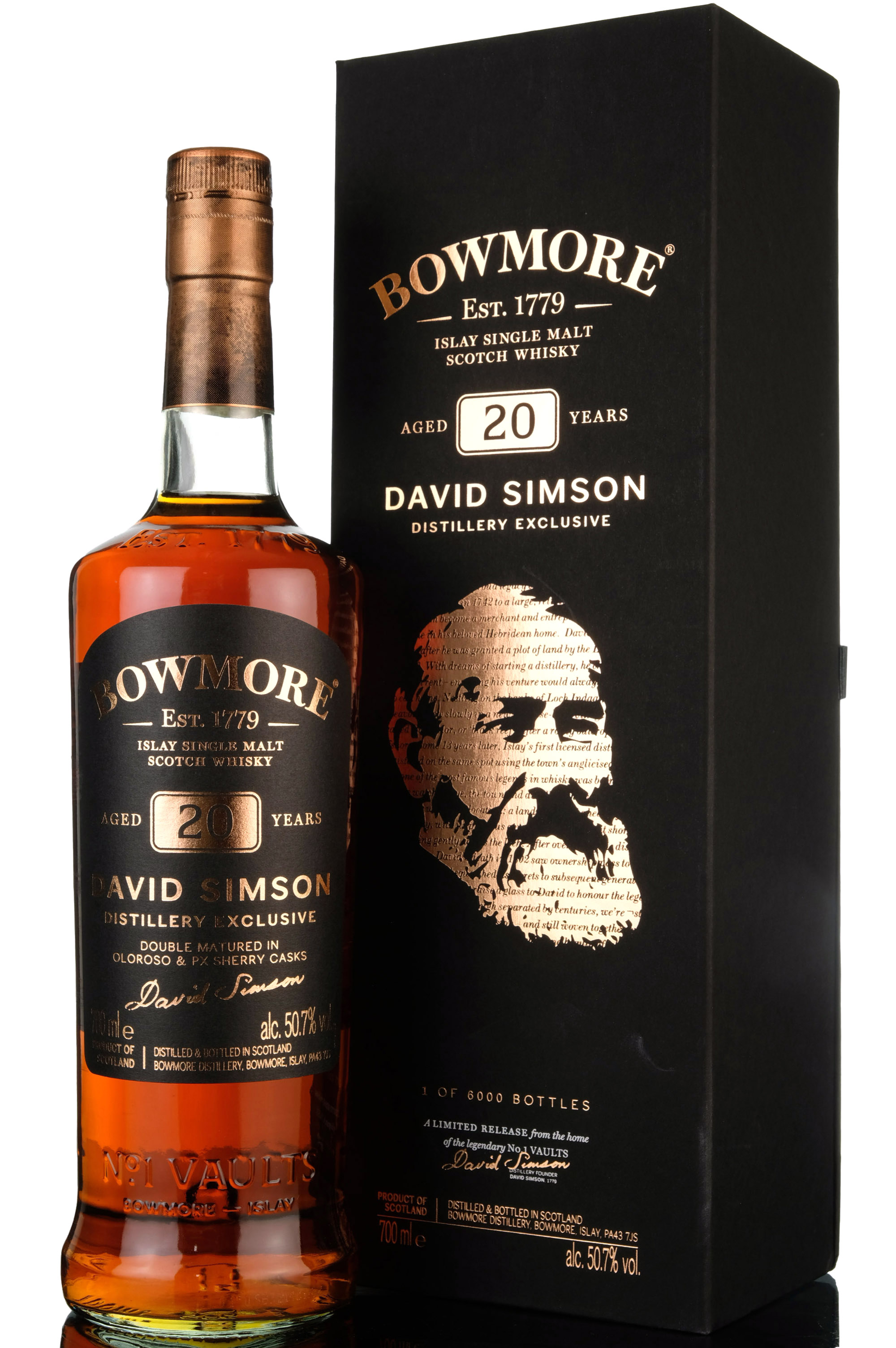 Bowmore 20 Year Old - David Simson Distillery Exclusive - 2020 Release