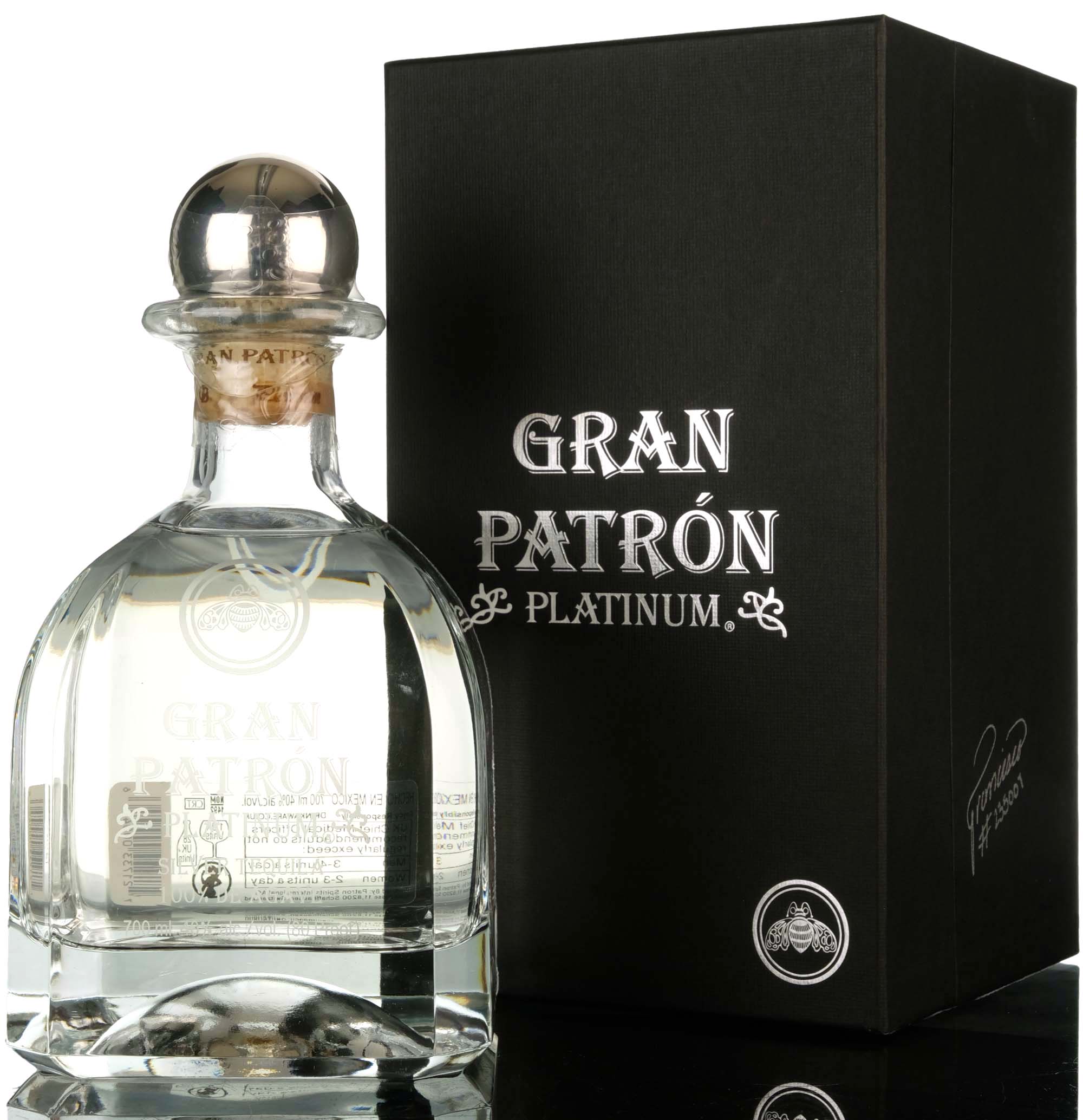 Gran Patron Platinum Tequila