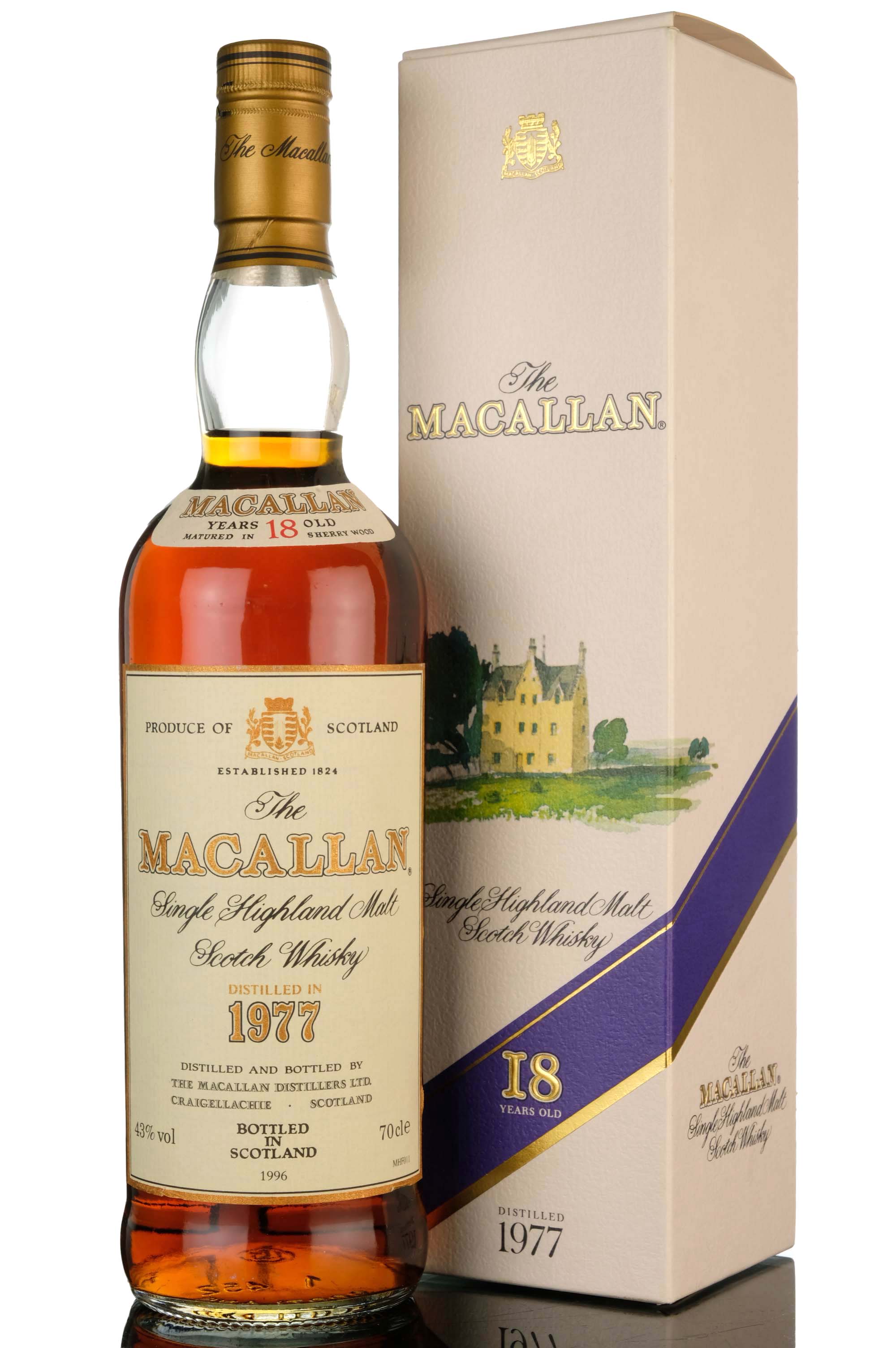 Macallan 1977-1996 - 18 Year Old - Sherry Cask