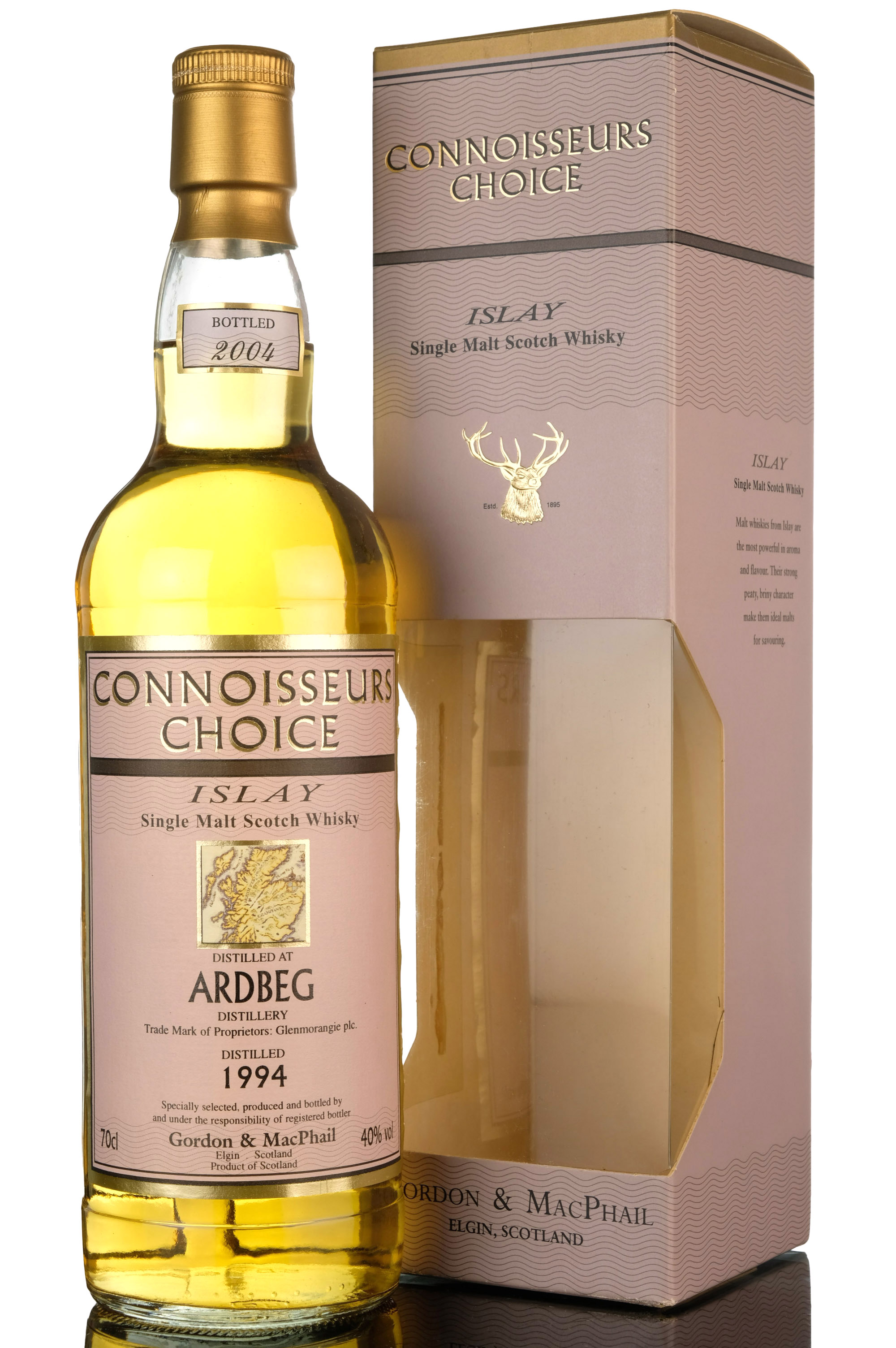 Ardbeg 1994-2004 - Gordon & MacPhail - Connoisseurs Choice