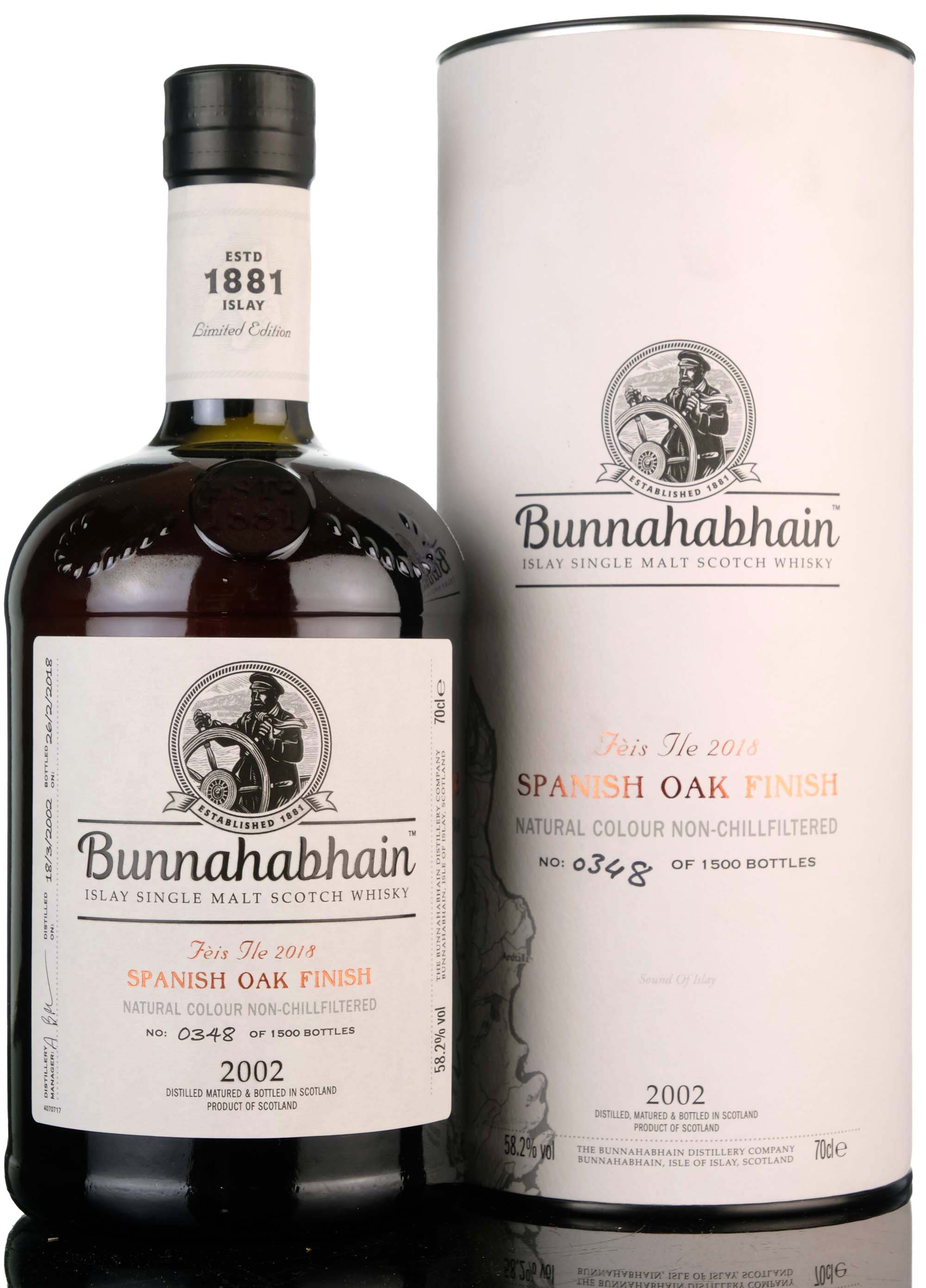 Bunnahabhain 2002 - Festival 2018