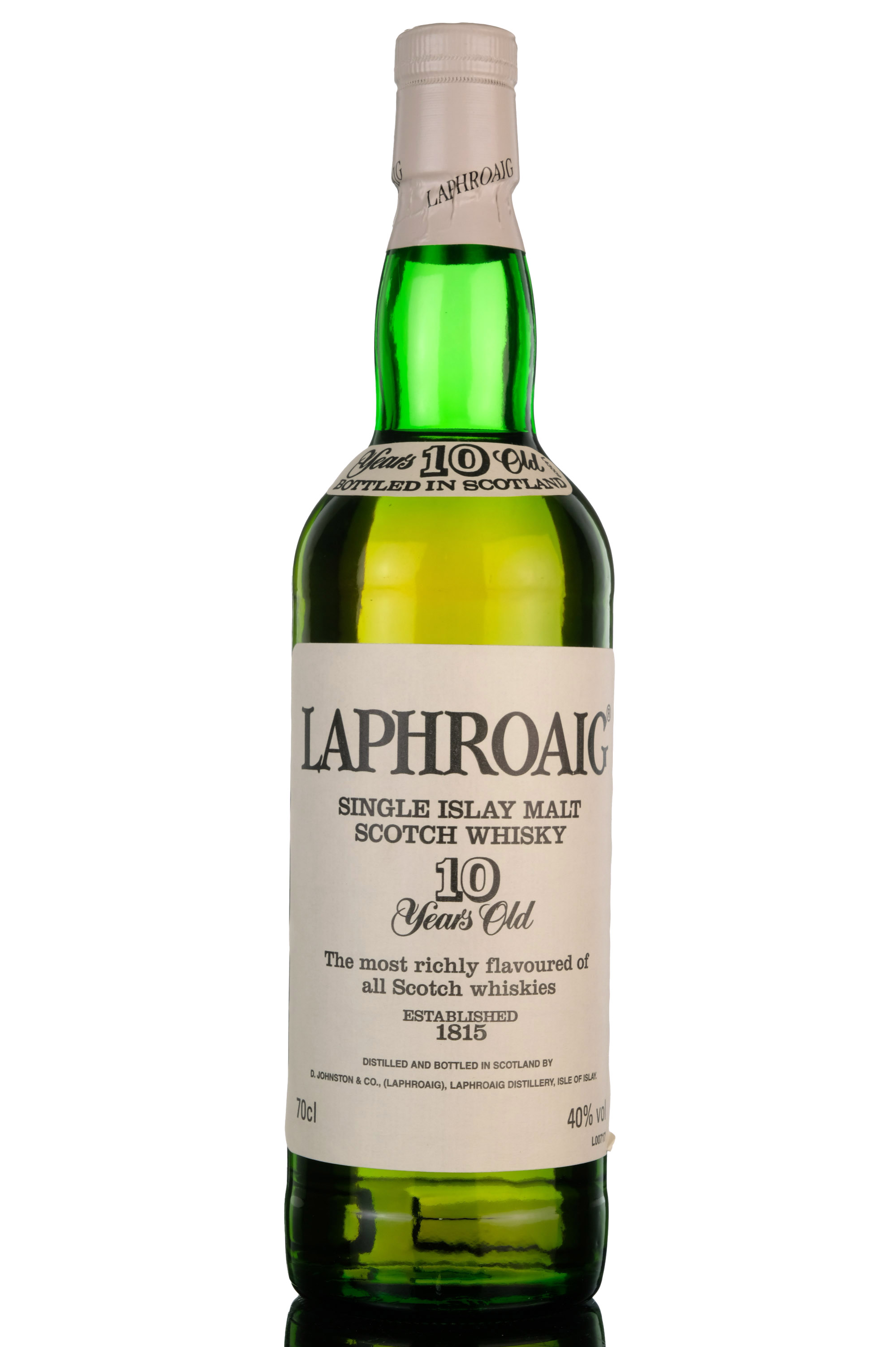 Laphroaig 10 Year Old - Late 1990s