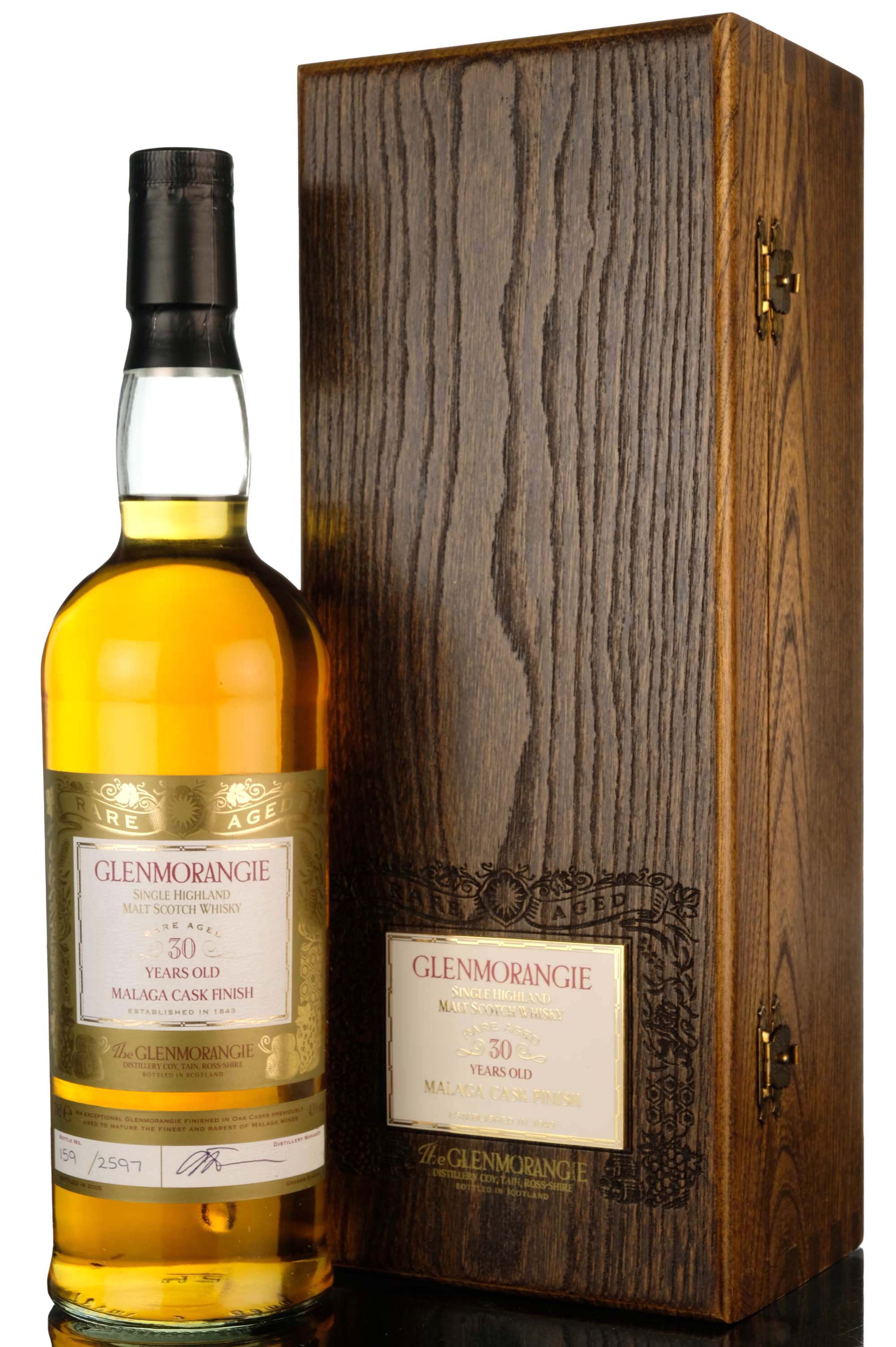 Glenmorangie 30 Year Old - Malaga Cask Finish - 2005 Release