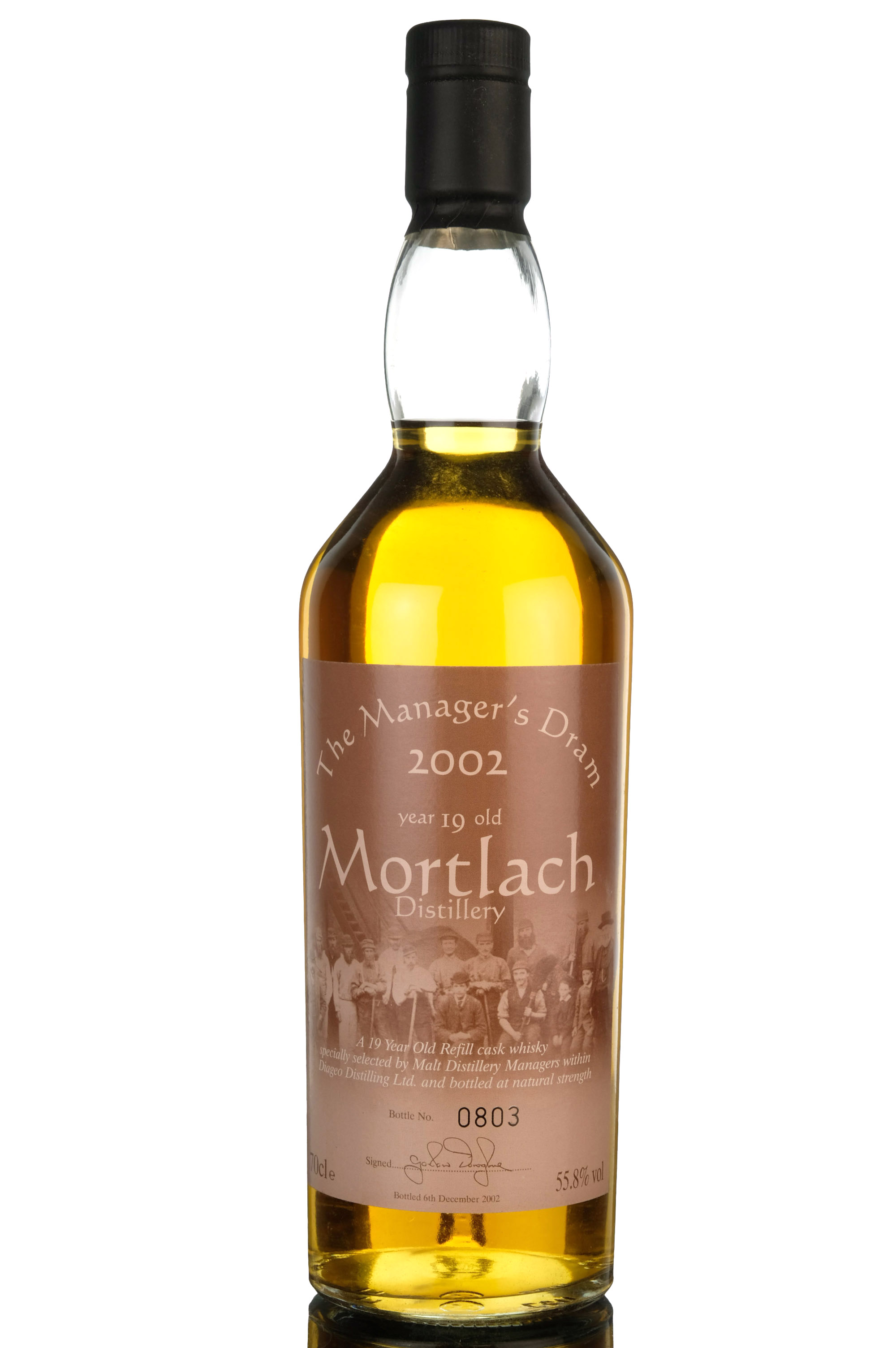 Mortlach 19 Year Old - Managers Dram 2002