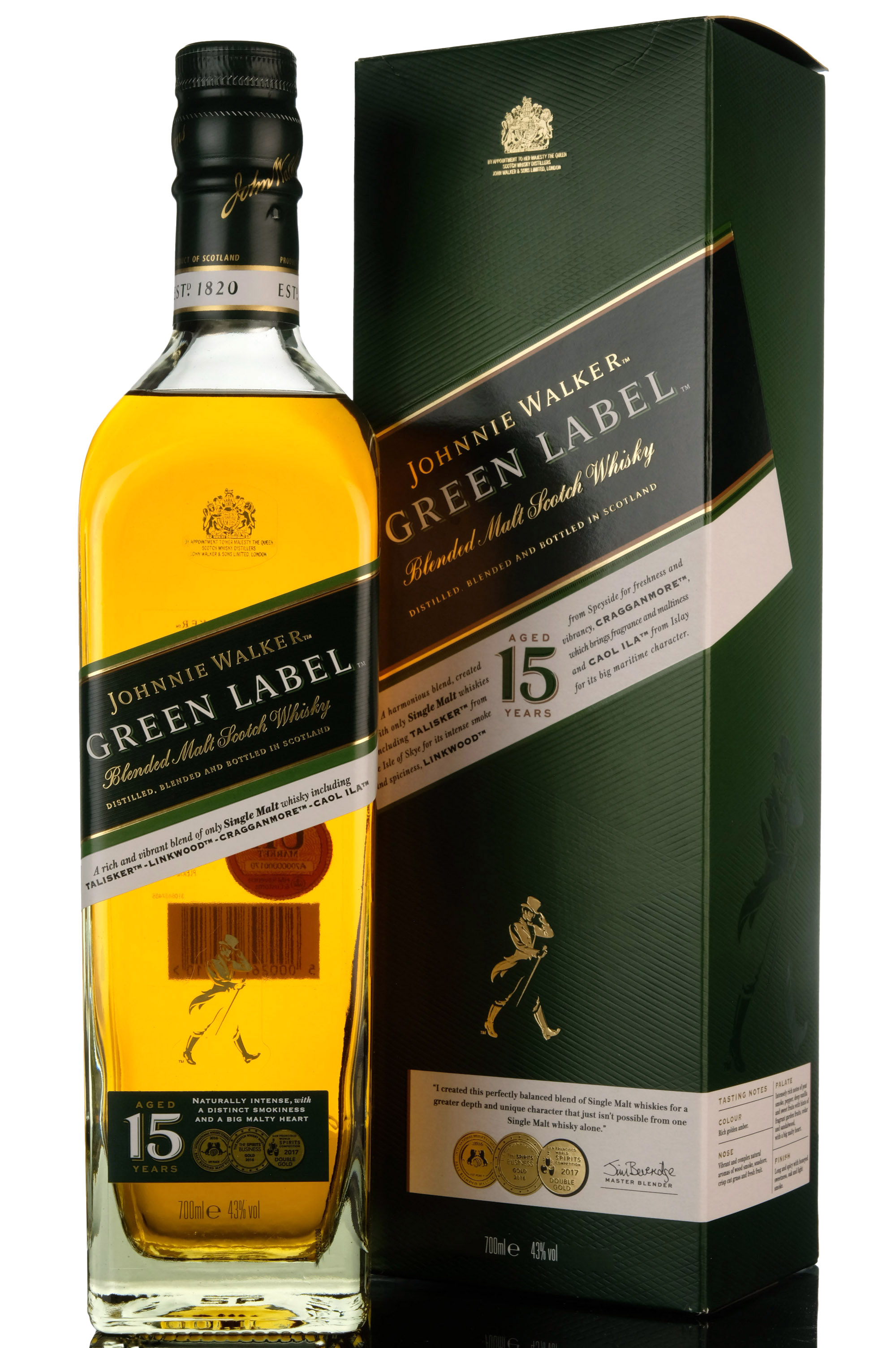 Johnnie Walker 15 Year Old - Green Label