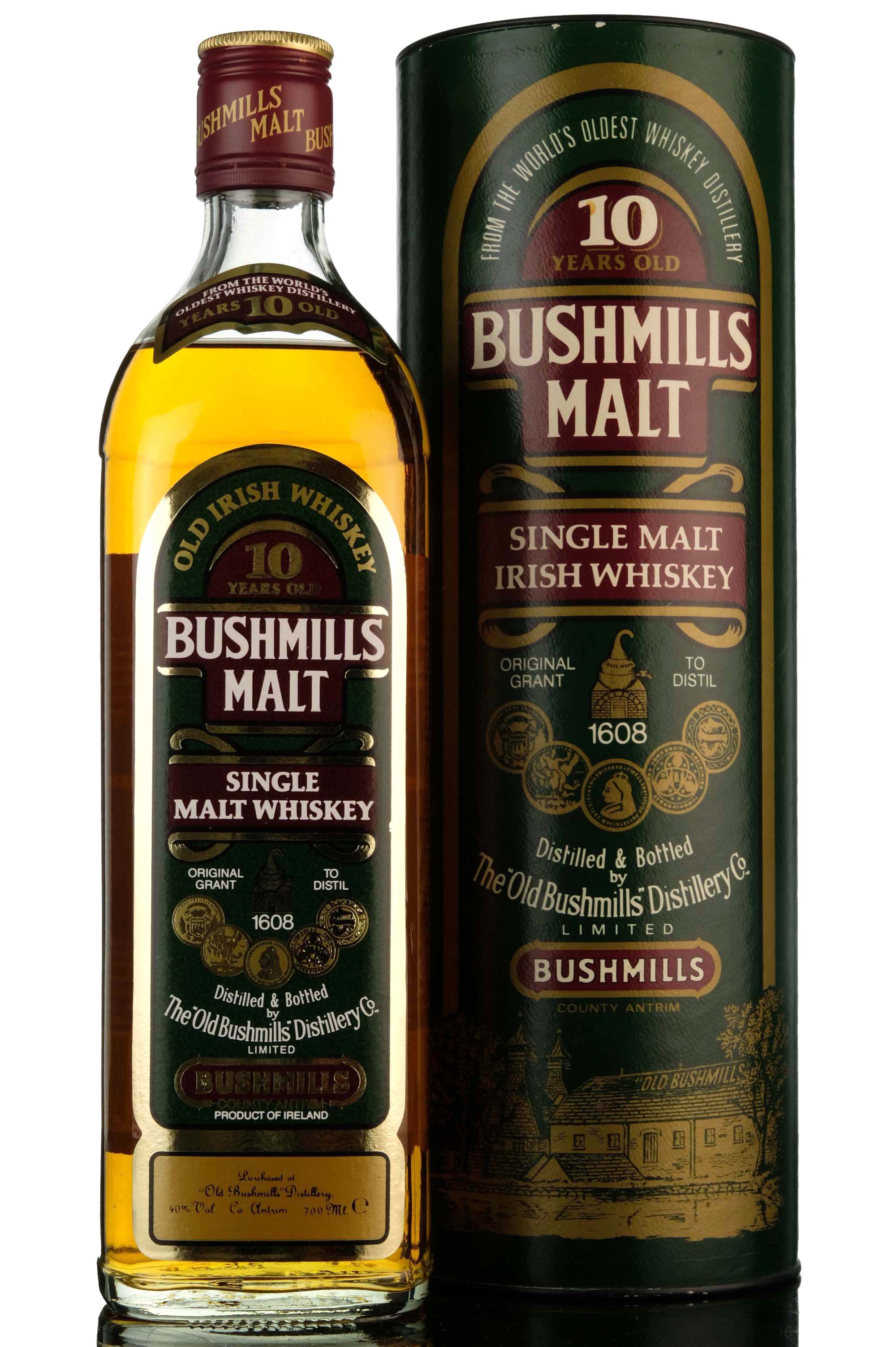 Bushmills Malt 10 Year Old - 1990s