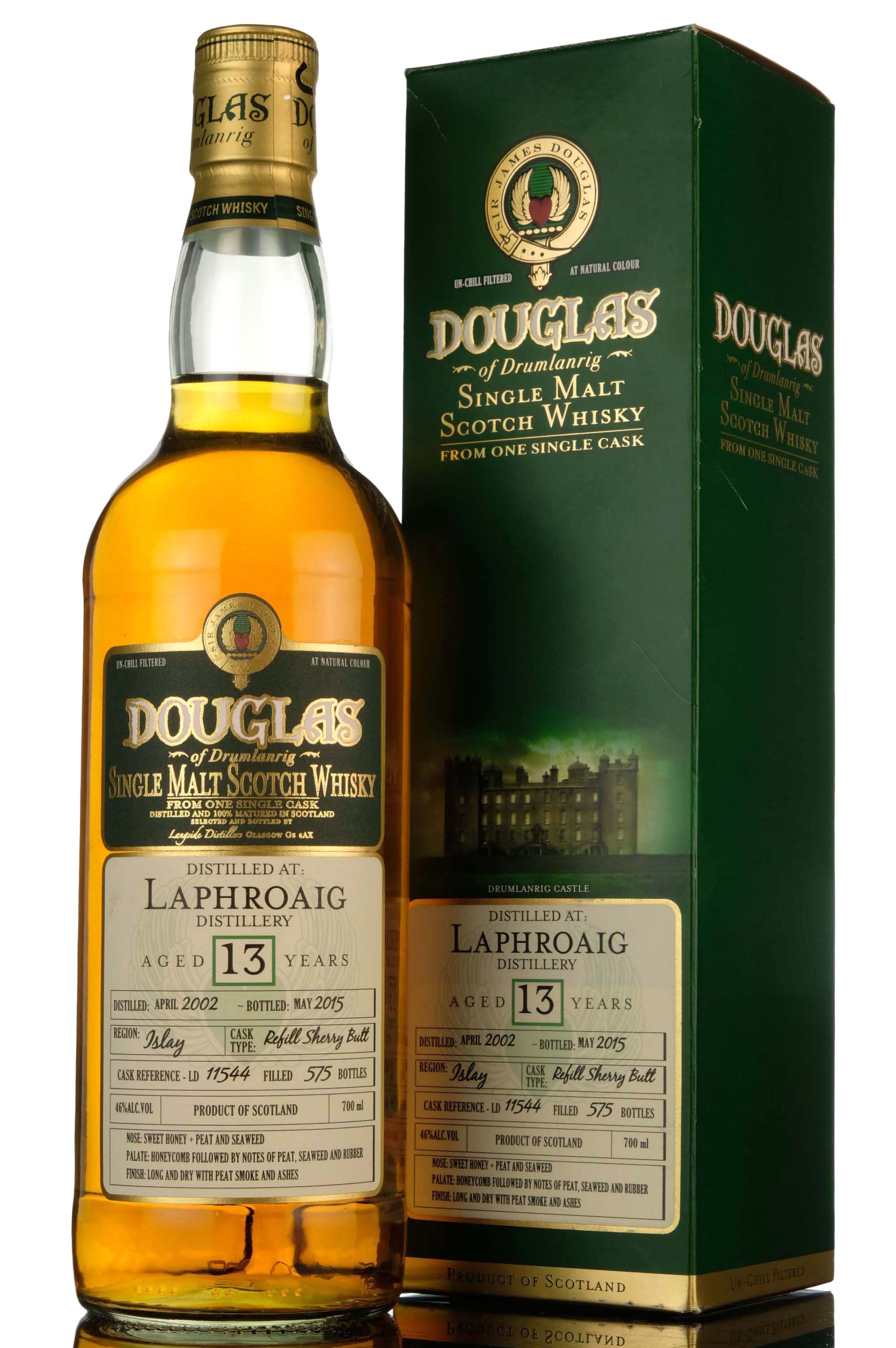 Laphroaig 2002-2015 - 13 Year Old - Douglas Of Drumlanrig - Single Cask 11544