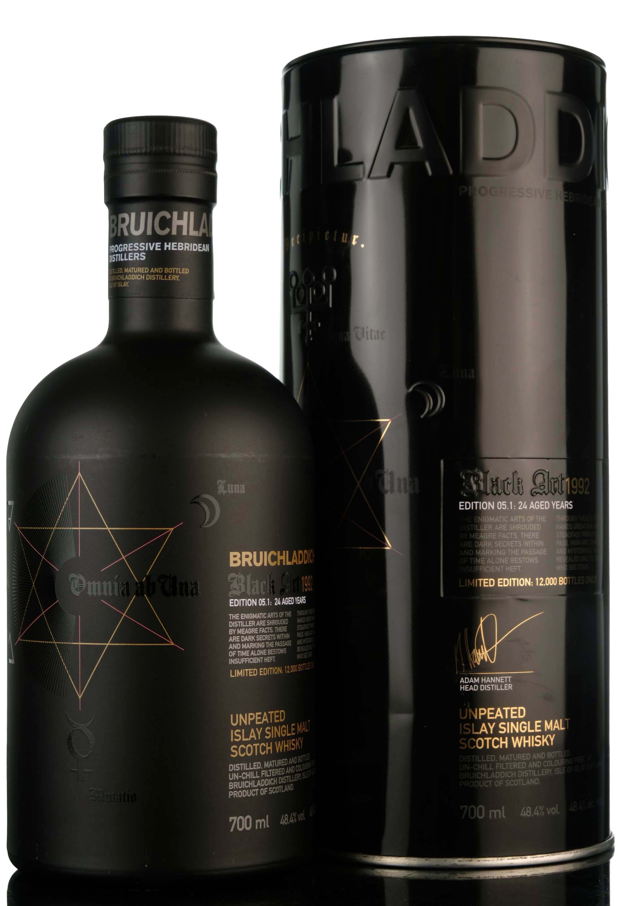 Bruichladdich 1992-2016 - 24 Year Old - Black Art 05.1