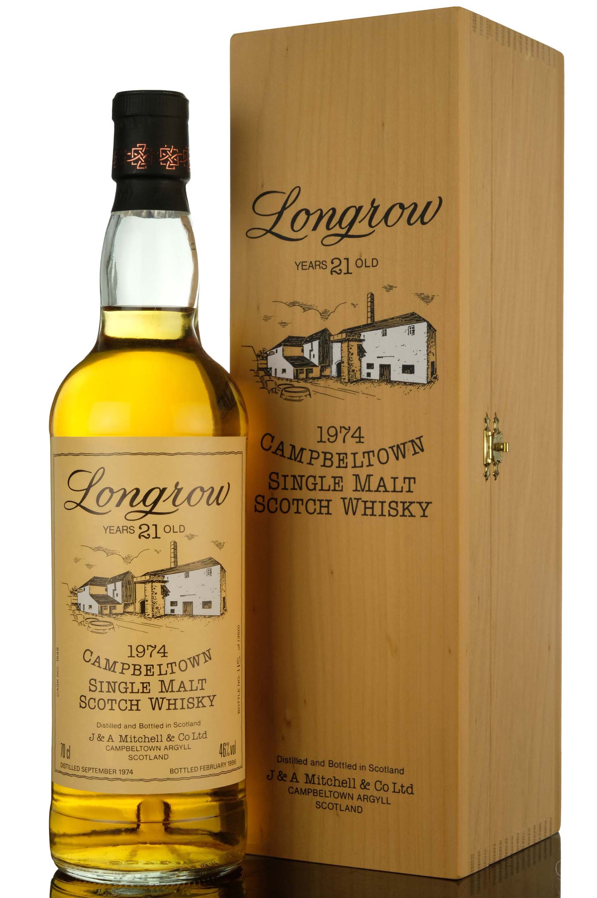 Longrow 1974-1996 - 21 Year Old - Single Cask 1549