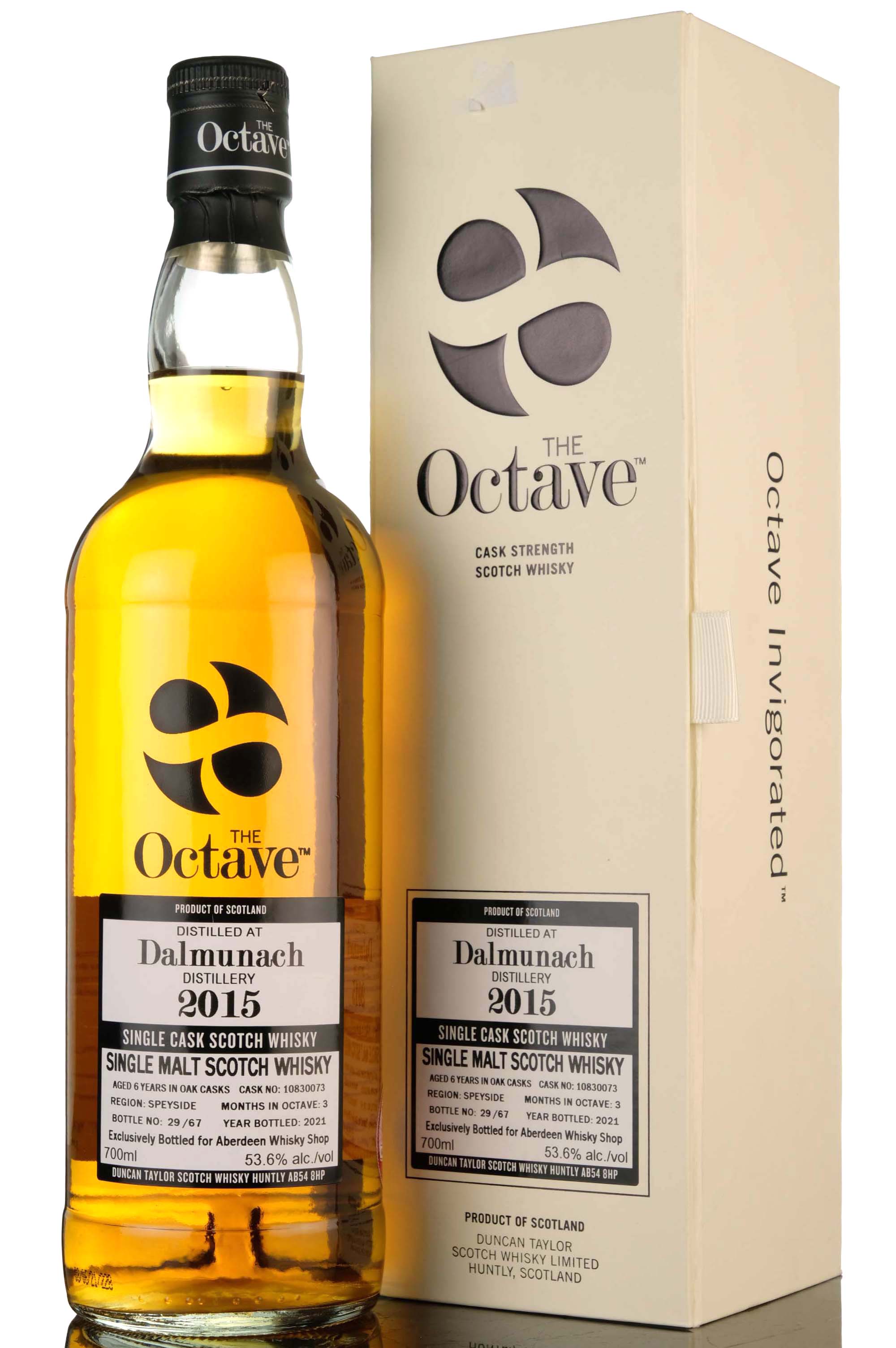 Dalmunach 2015-2021 - 6 Year Old - Duncan Taylor Octave - Single Cask 10830073 - Aberdeen 