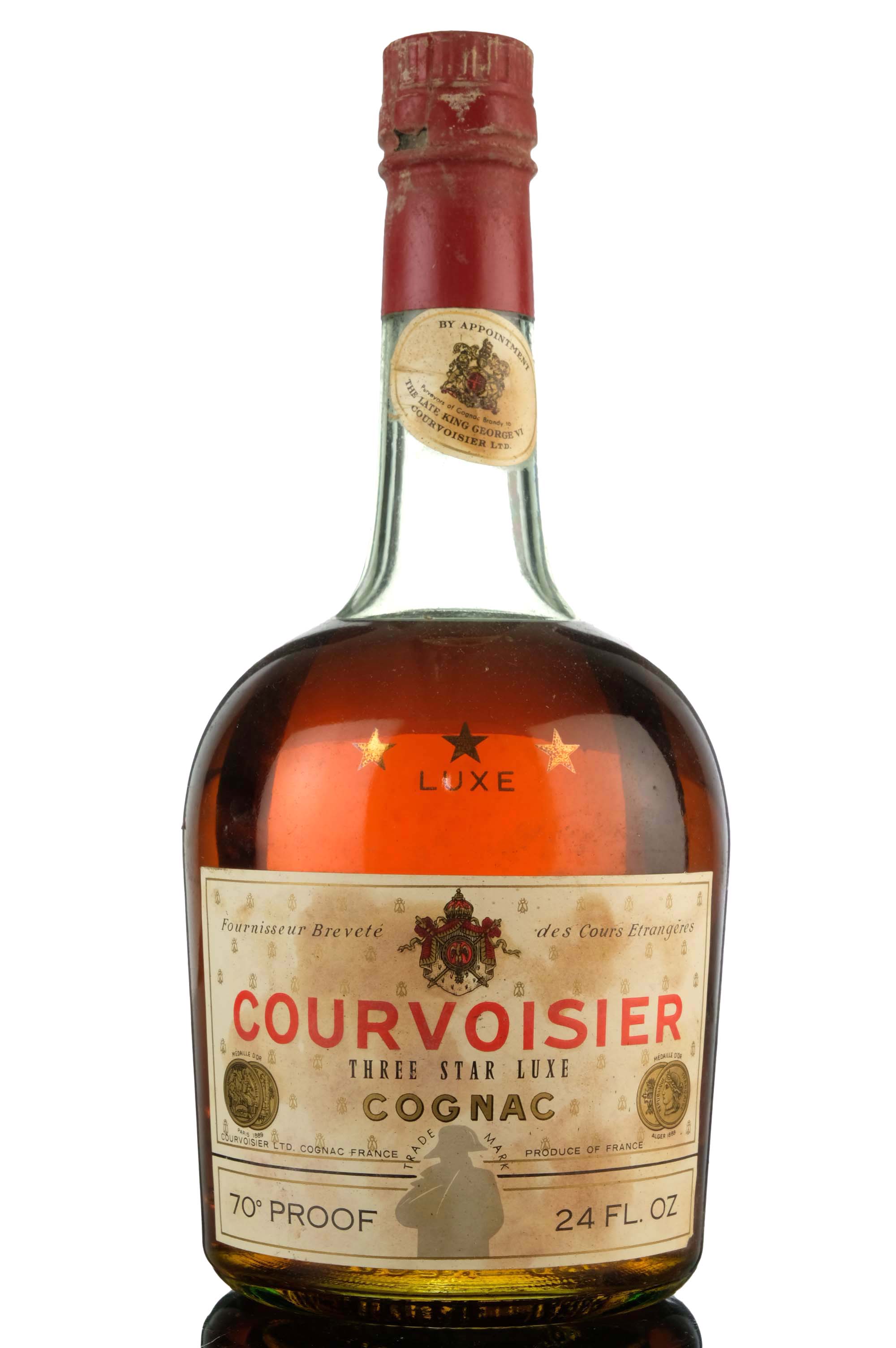 Courvoisier 3 Star Cognac - 1950s