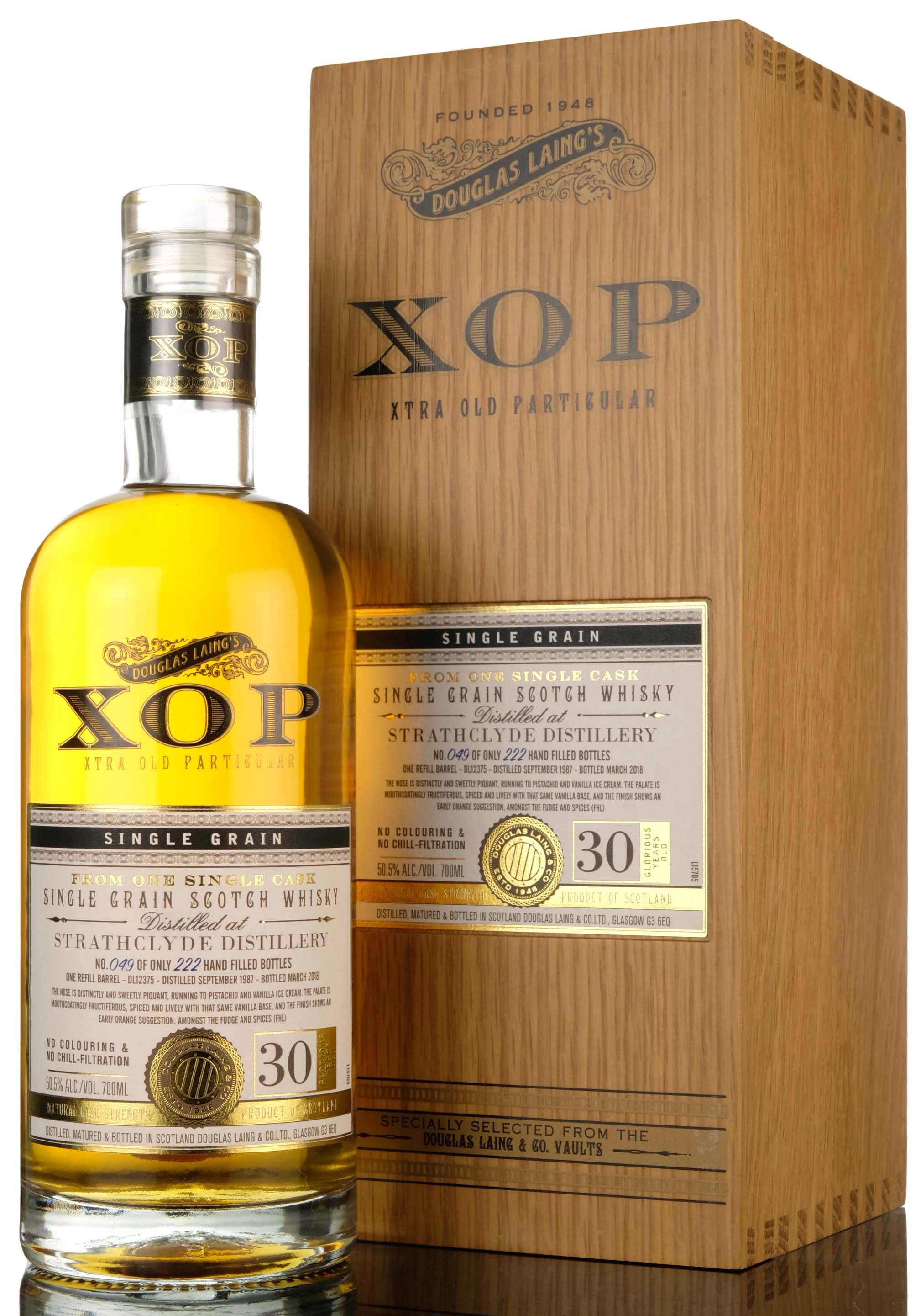 Strathclyde 1987-2018 - 30 Year Old - Douglas Laing - XOP - Single Cask 12375