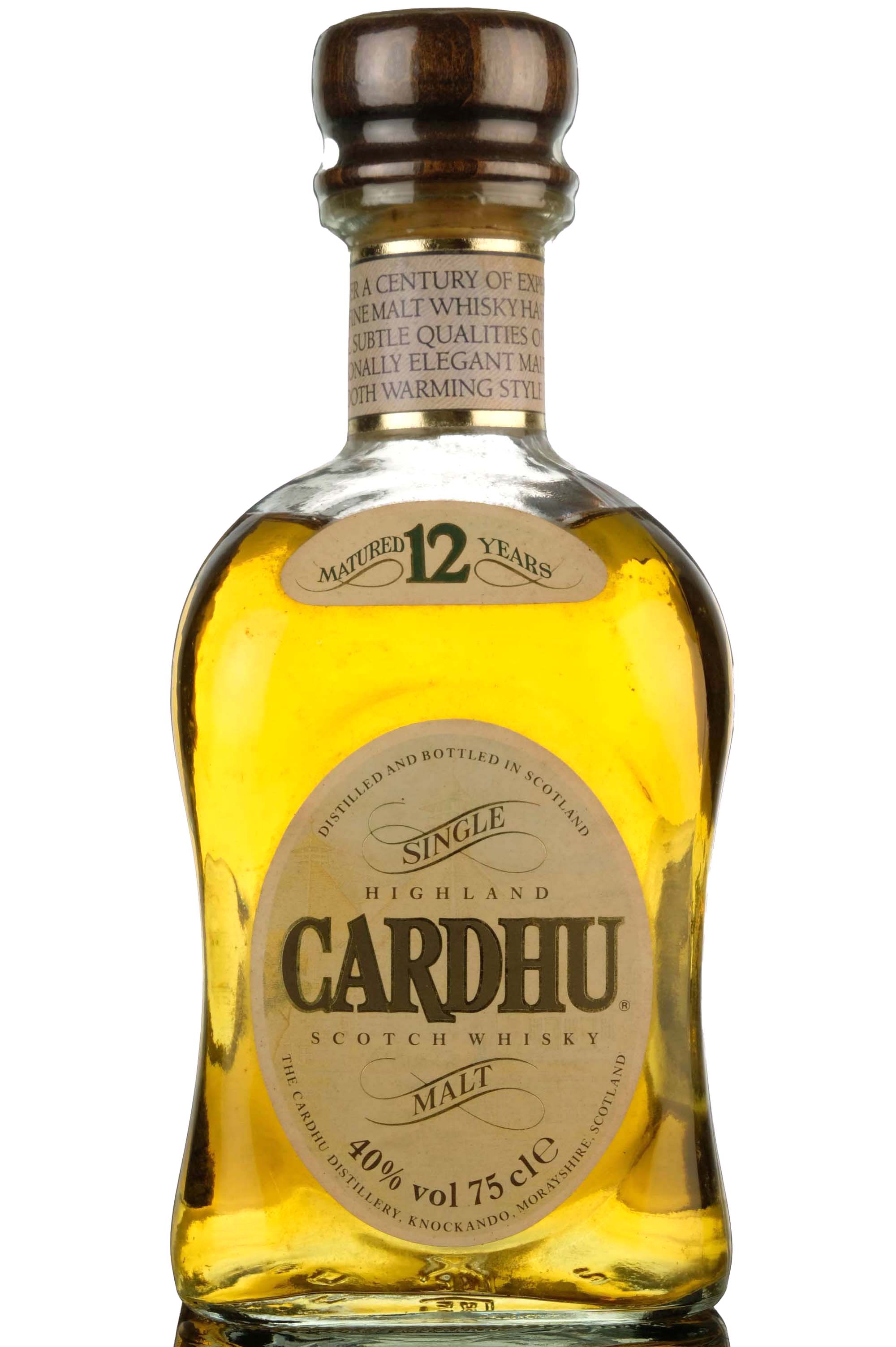 Cardhu 12 Year Old - 1980s