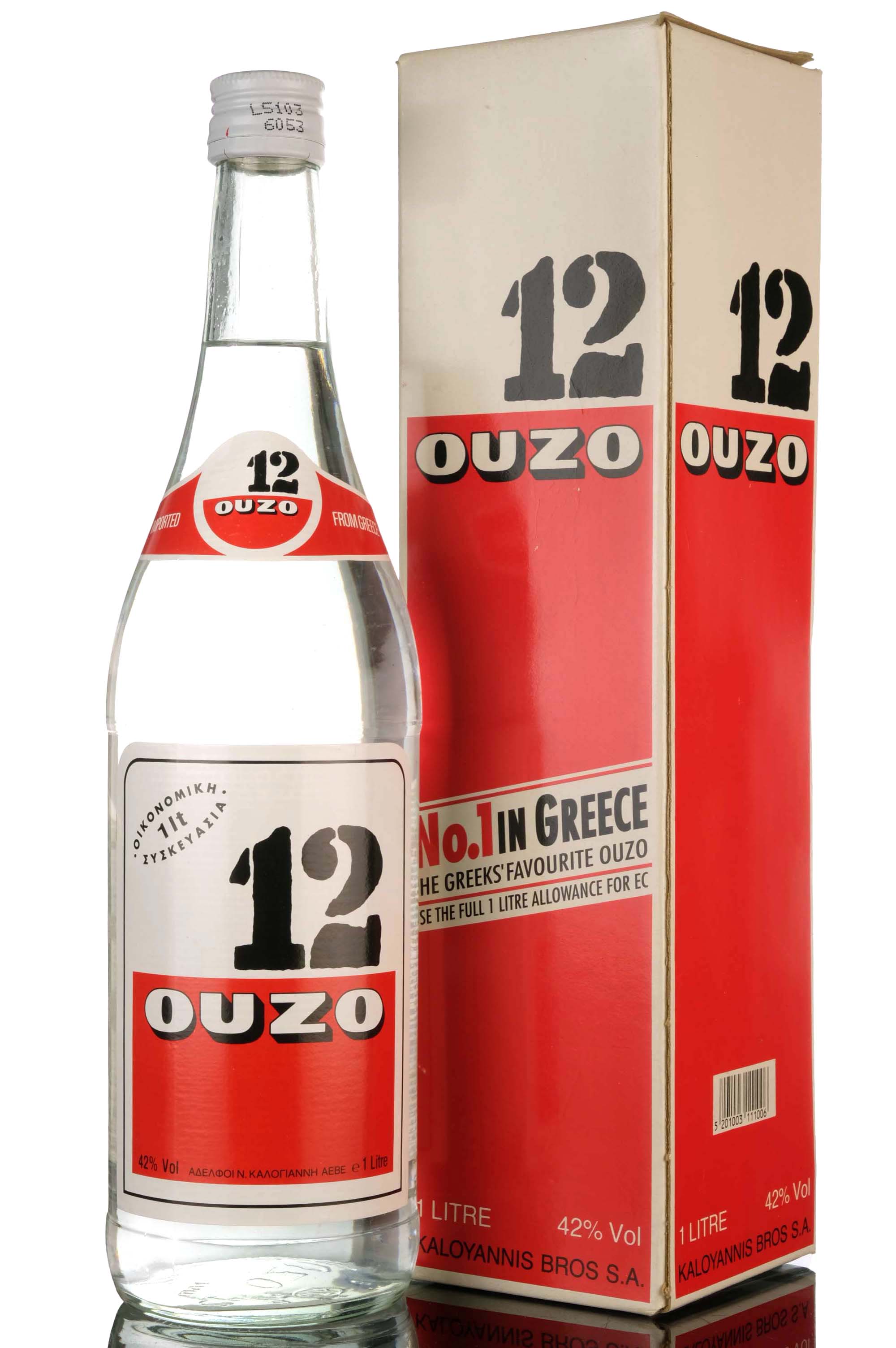 Ouzo 12 - 1 Litre