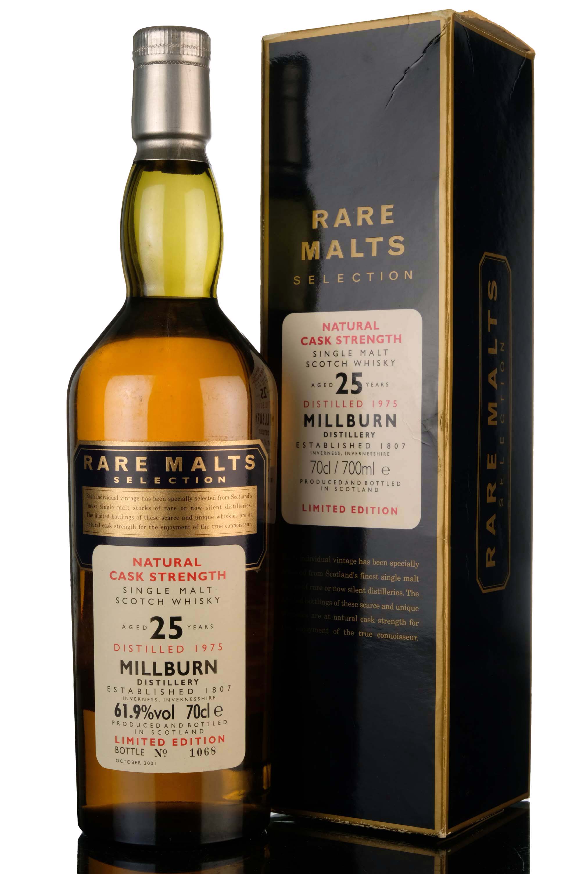 Millburn 1975-2001 - 25 Year Old - Rare Malts 61.9%