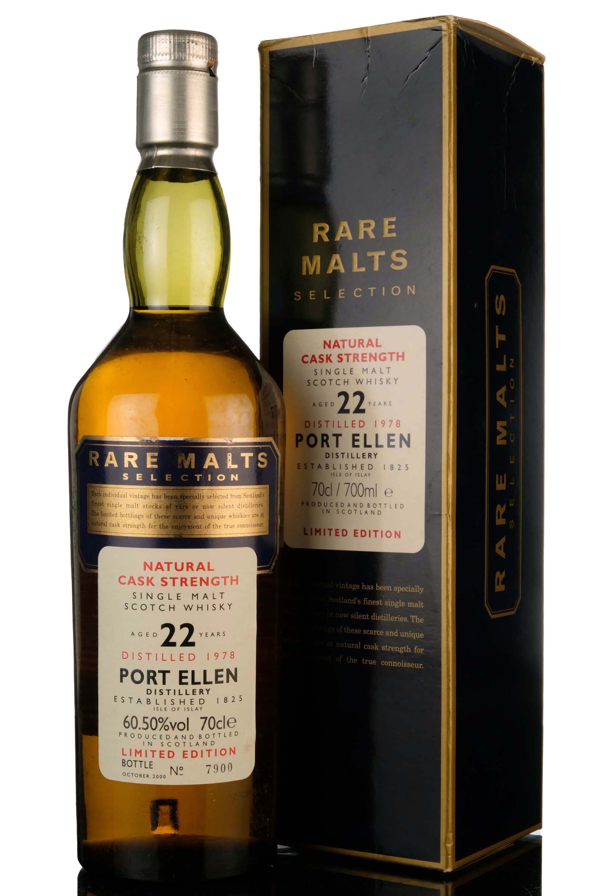 Port Ellen 1978-2000 - 22 Year Old - Rare Malts 60.50%