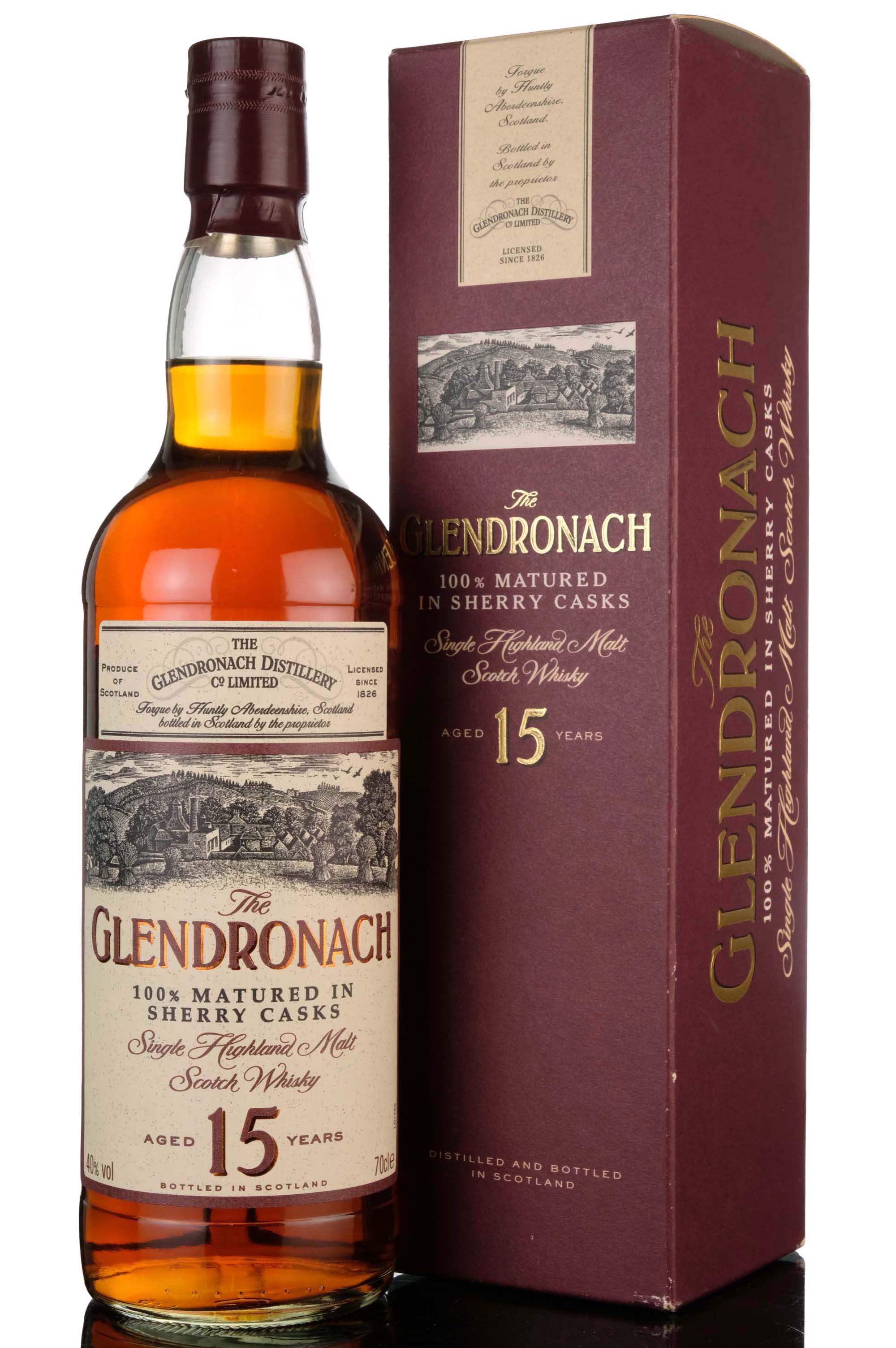 Glendronach 15 Year Old - Sherry Cask - 1990s