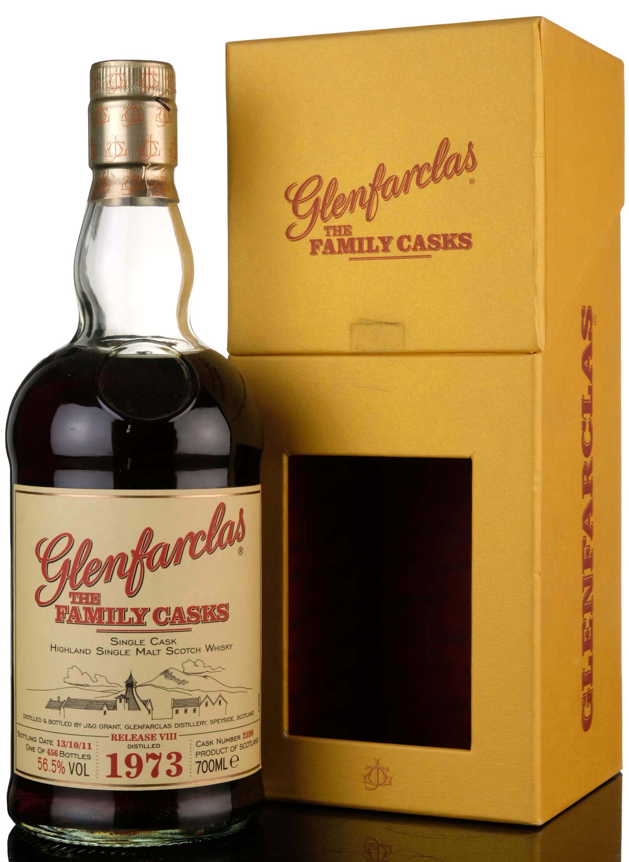 Glenfarclas 1973-2011 - 38 Year Old - The Family Casks - Single Cask 2598