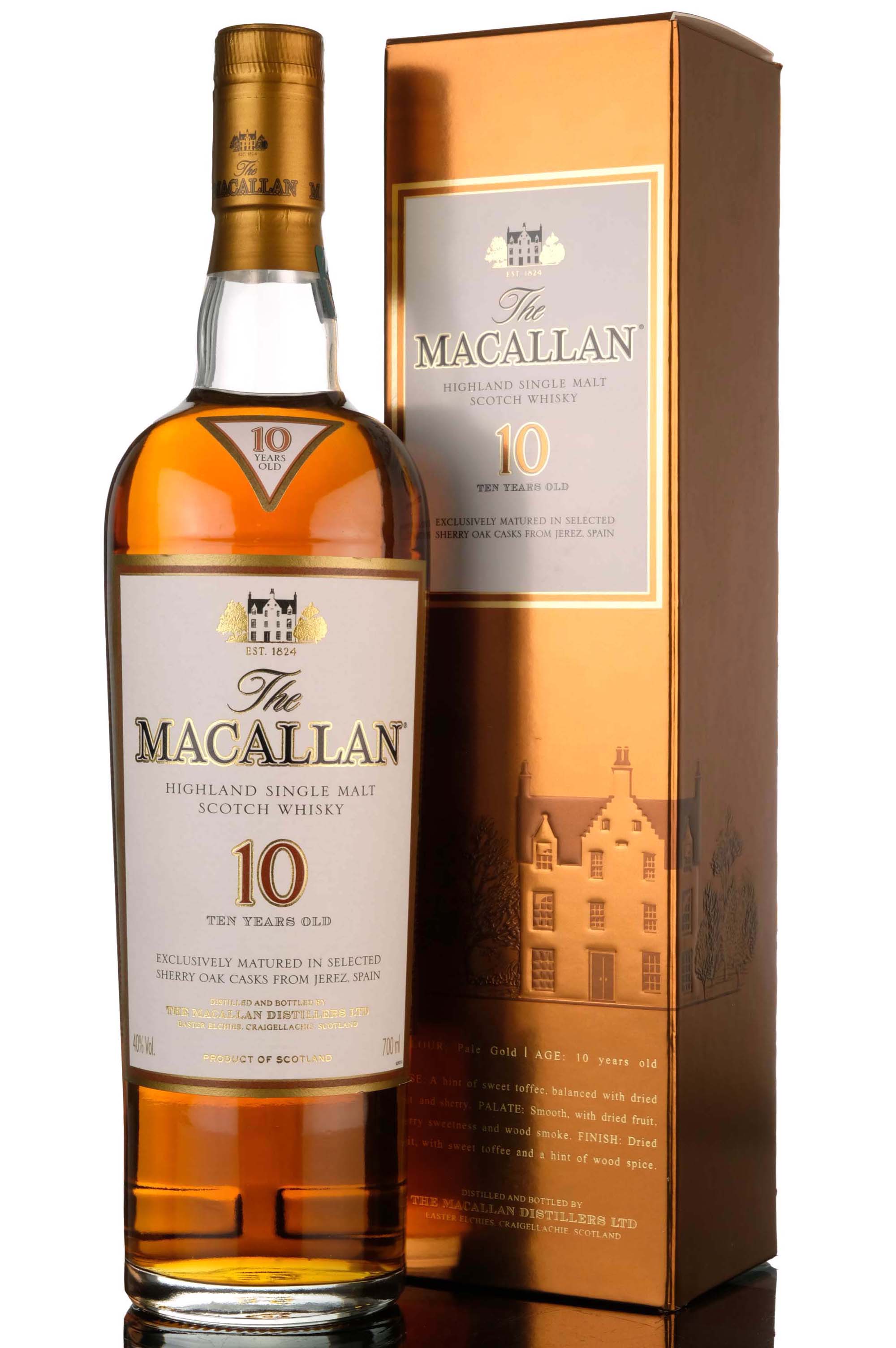 Macallan 10 Year Old - Sherry Cask - Mid 2000s